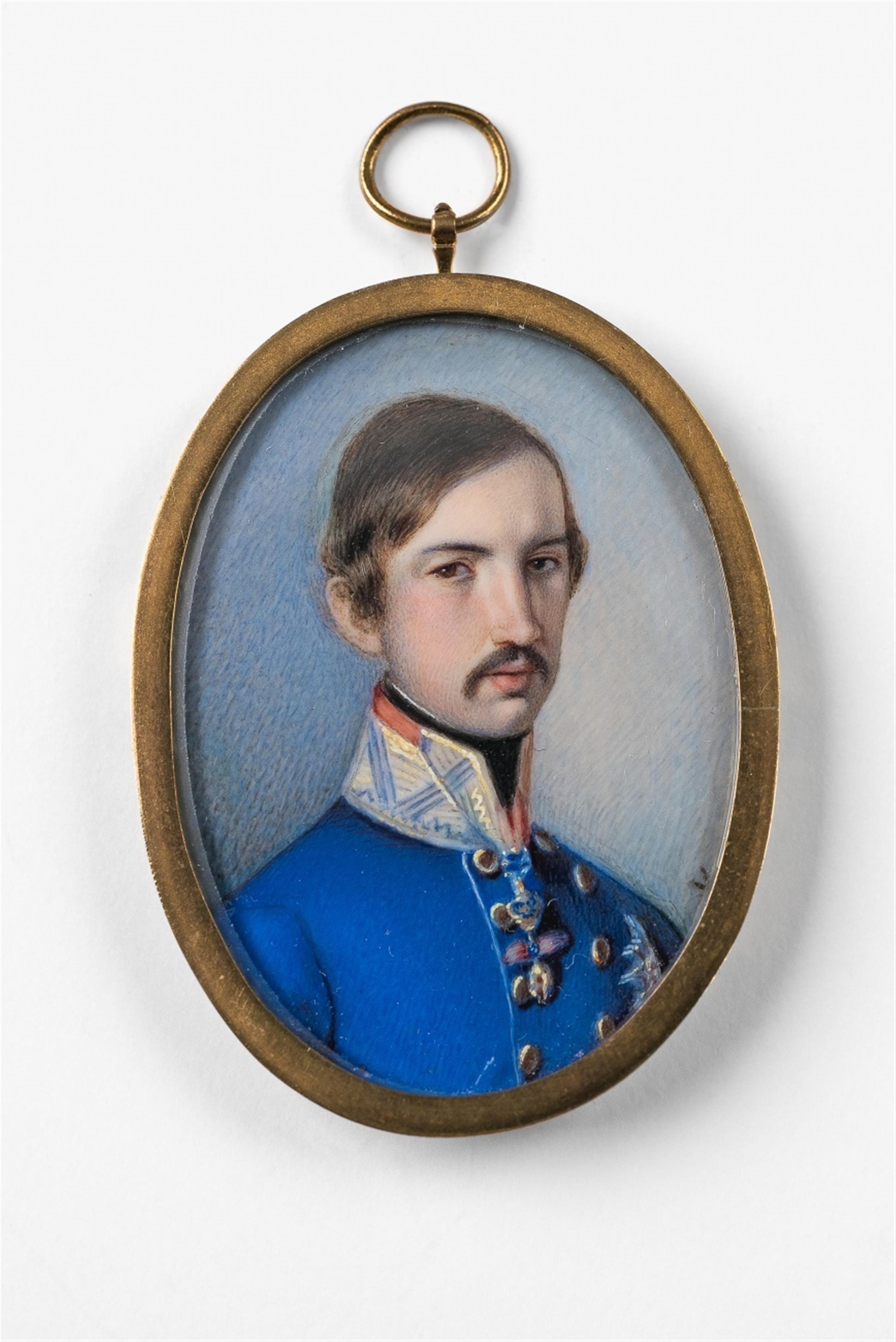 A portrait miniature of Franz V of Modena - image-1