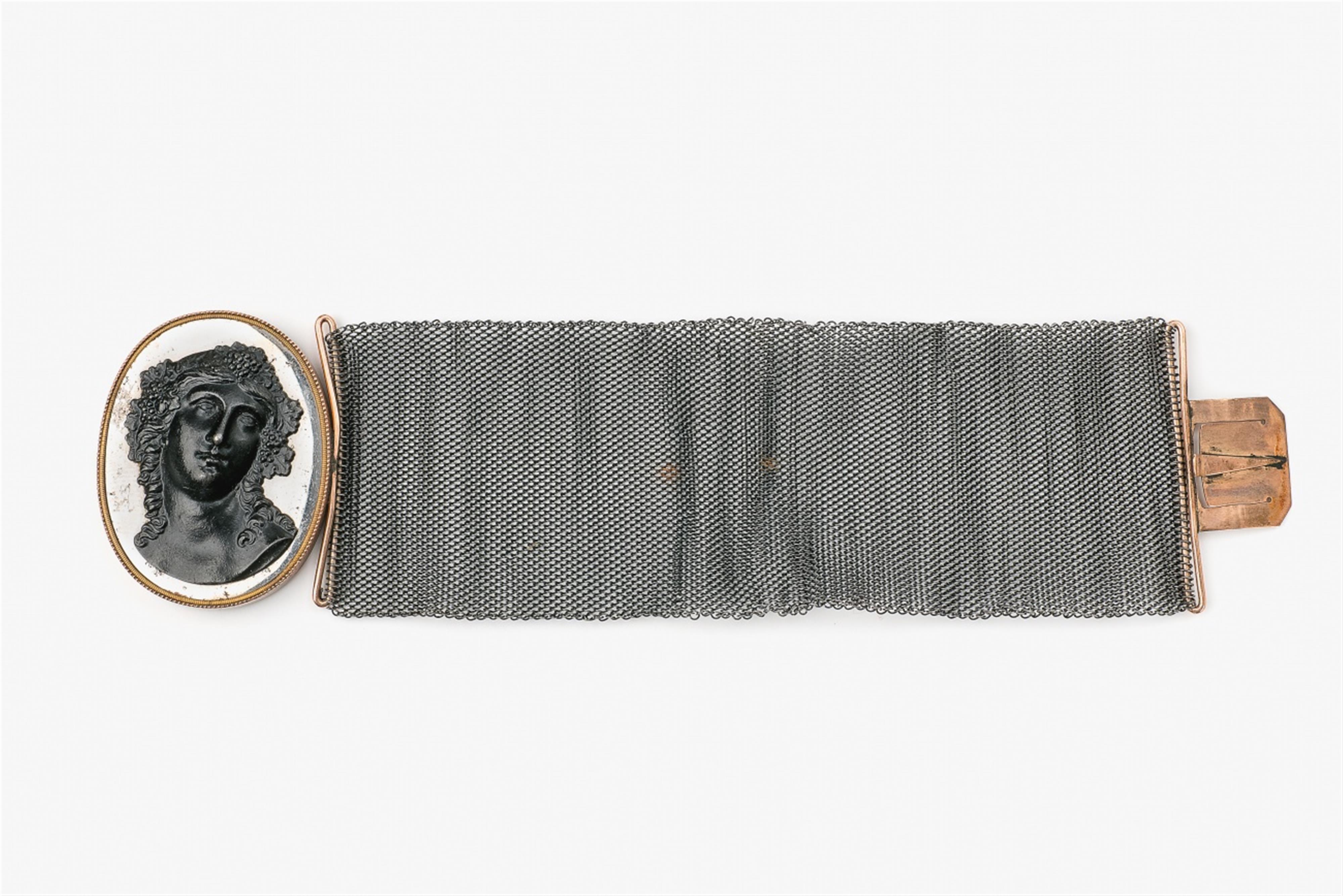 A Neoclassical cast iron bracelet - image-1