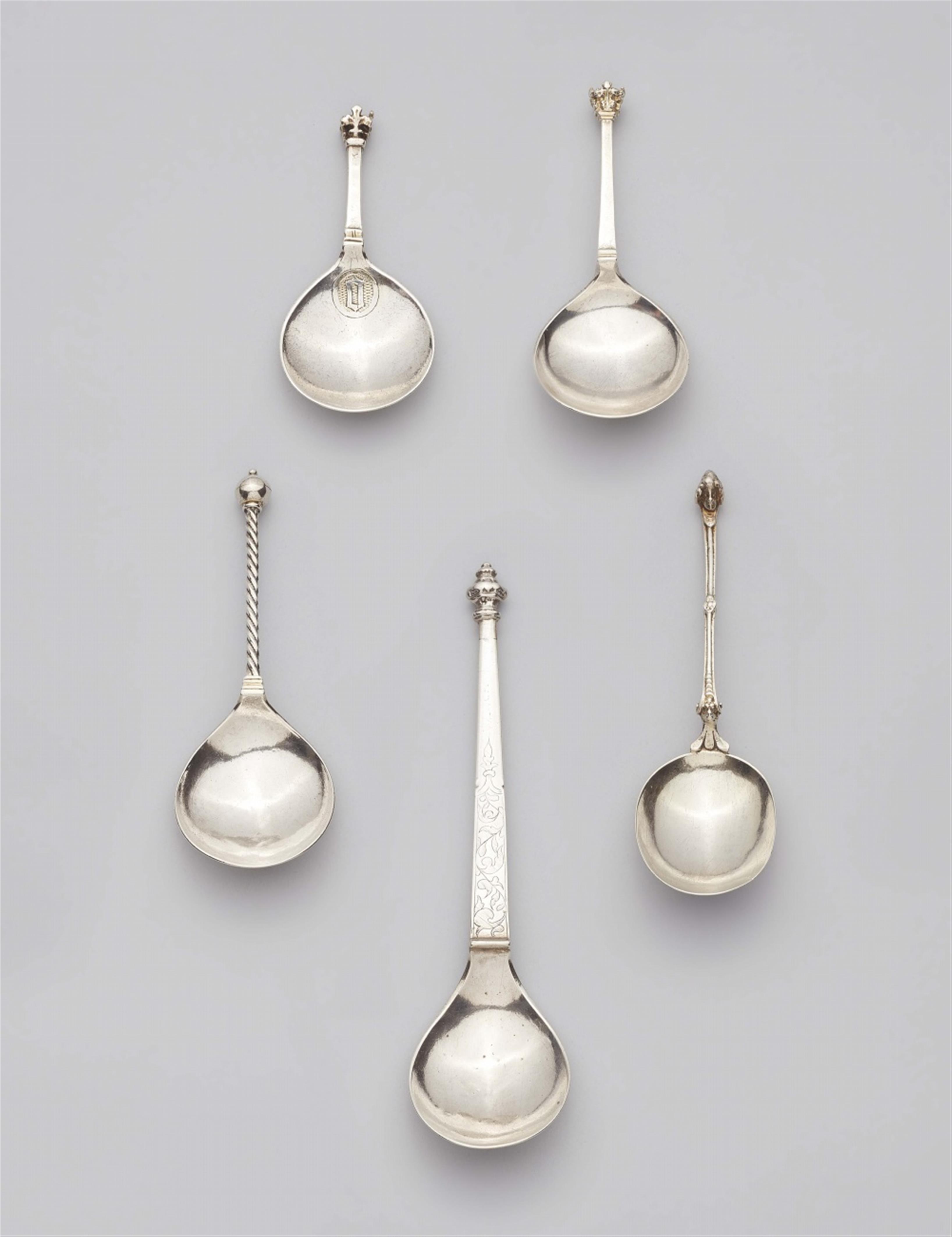 A late Gothic Lübeck silver spoon - image-2