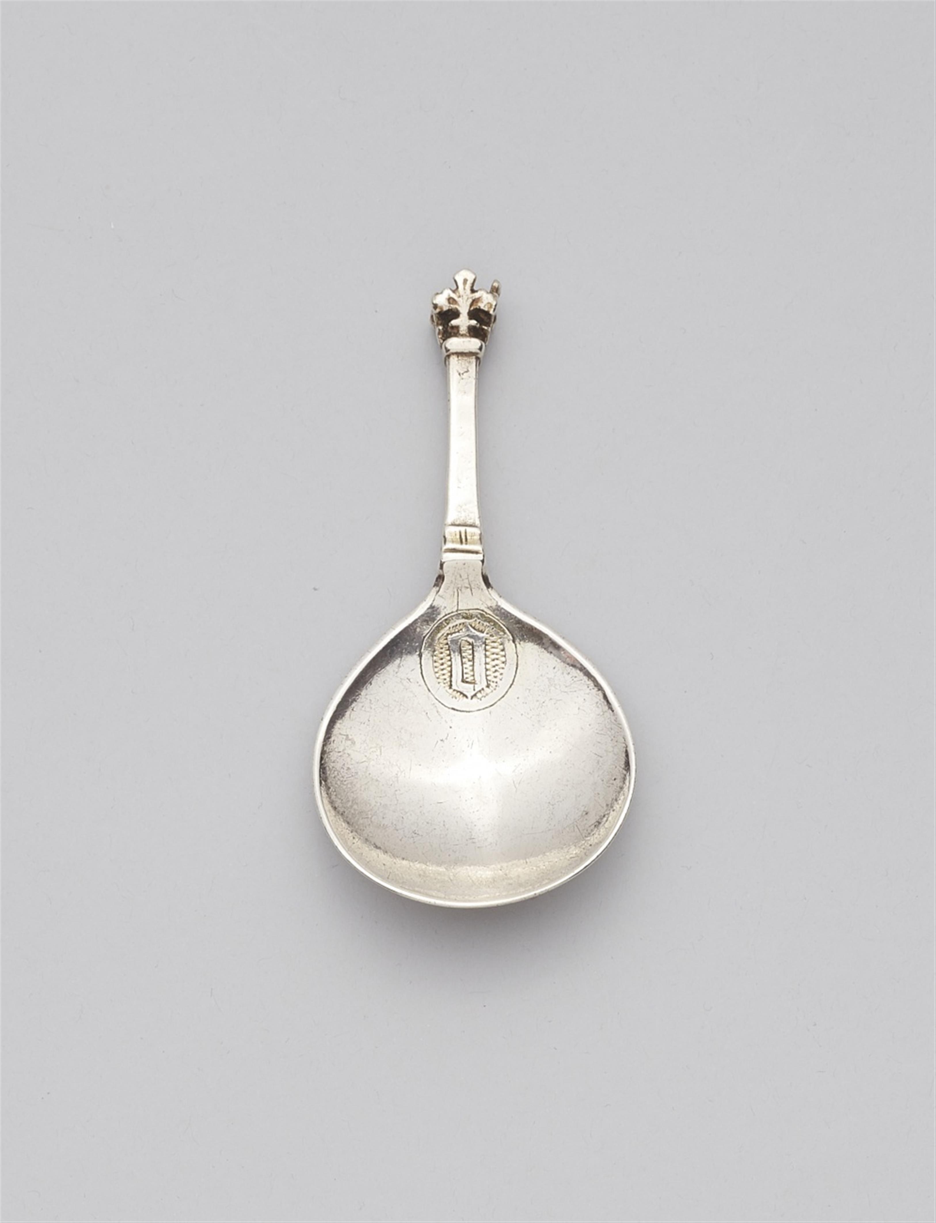 A late Gothic Lübeck silver spoon - image-1