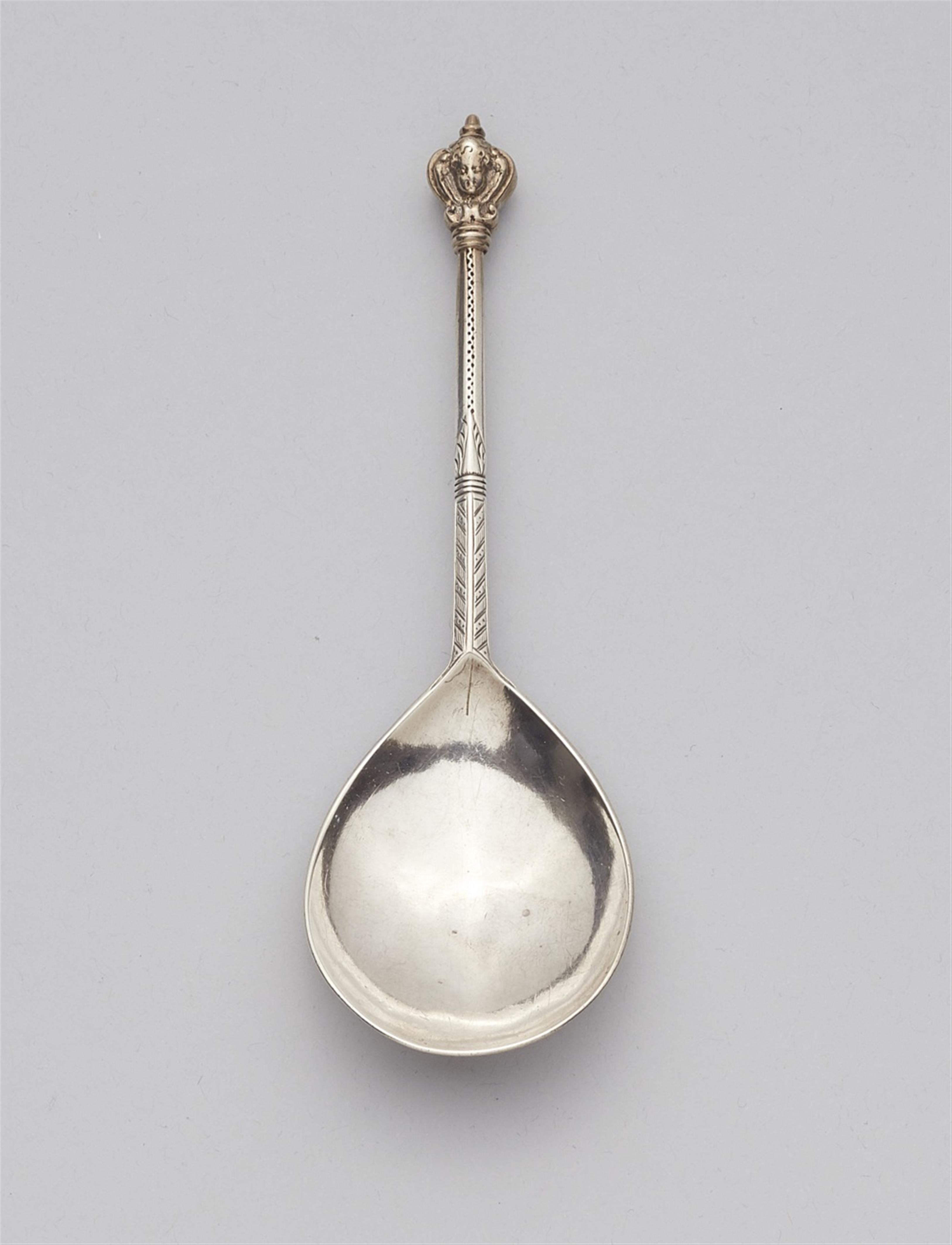 A Scandinavian silver spoon - image-1