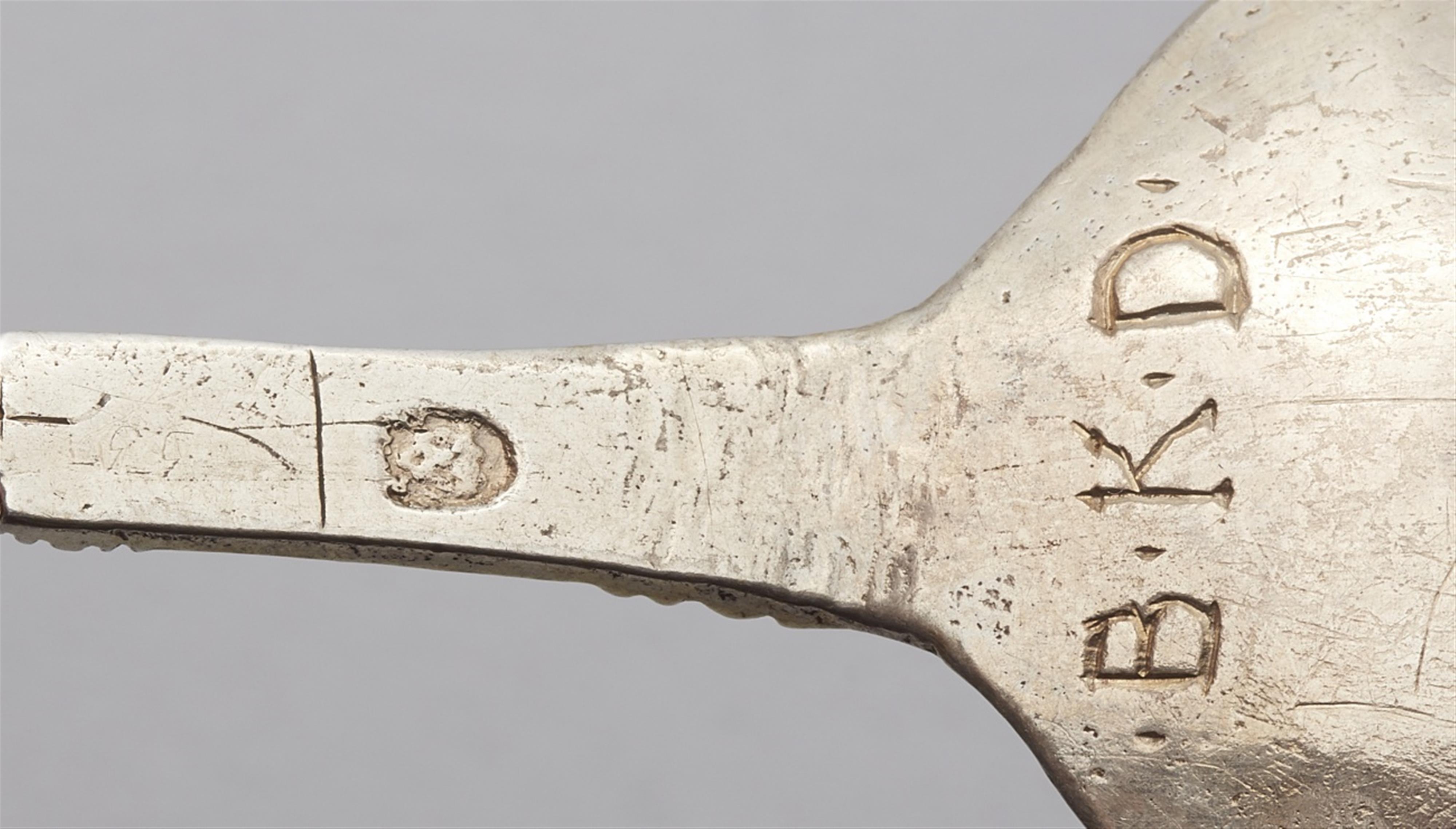 A Norwegian parcel gilt silver spoon - image-2