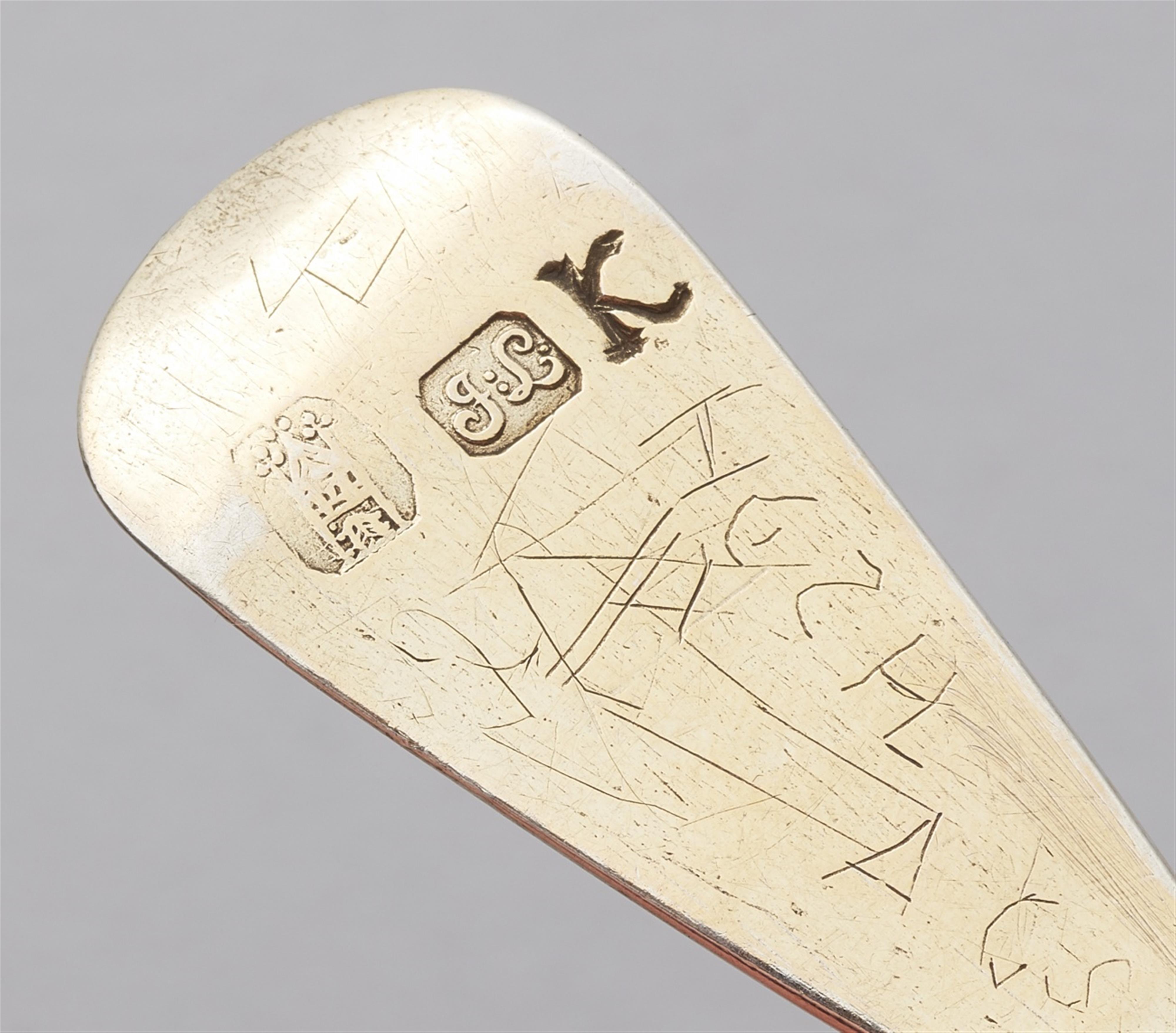 A Finnish silver gilt spoon - image-2