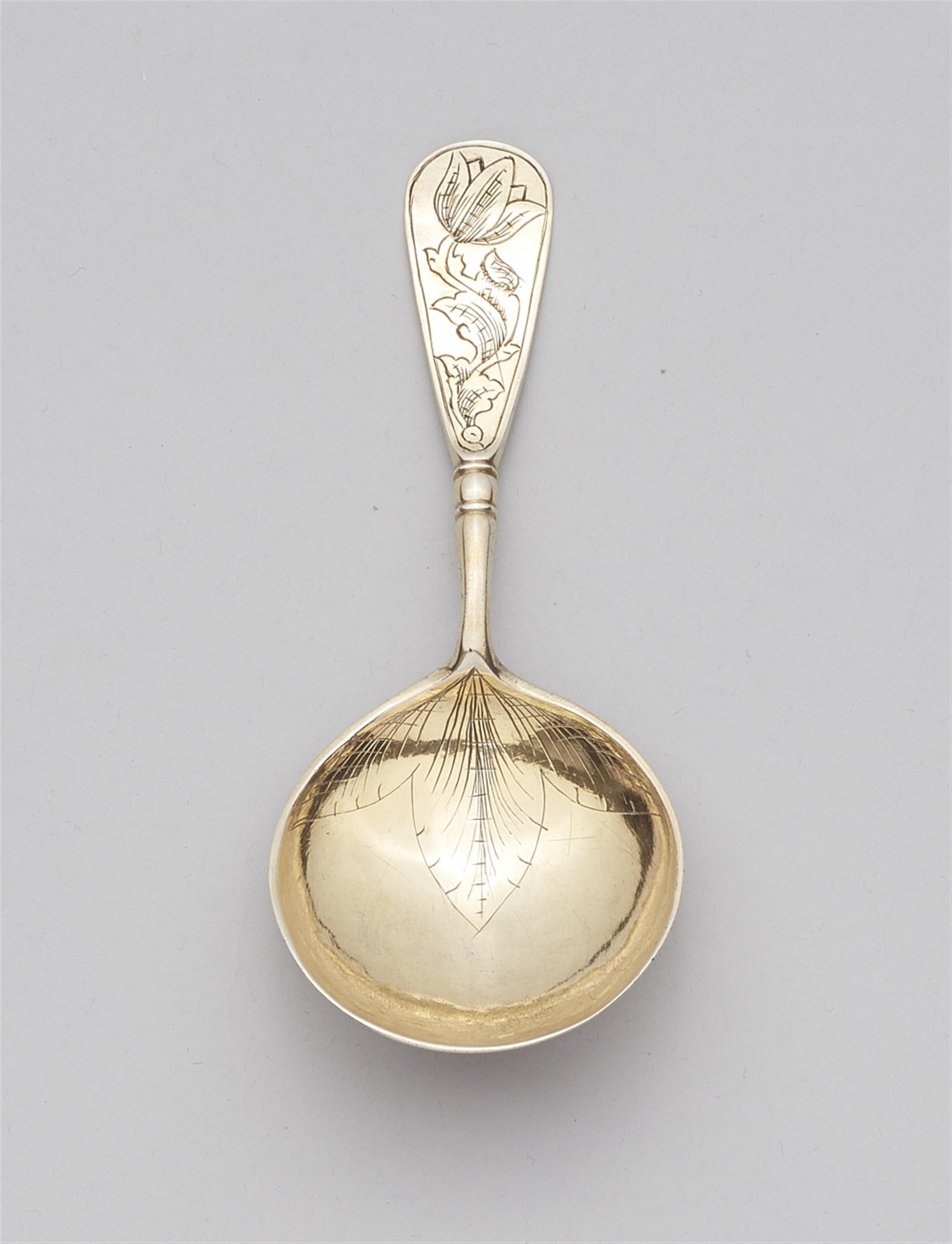 A Finnish silver gilt spoon - image-1