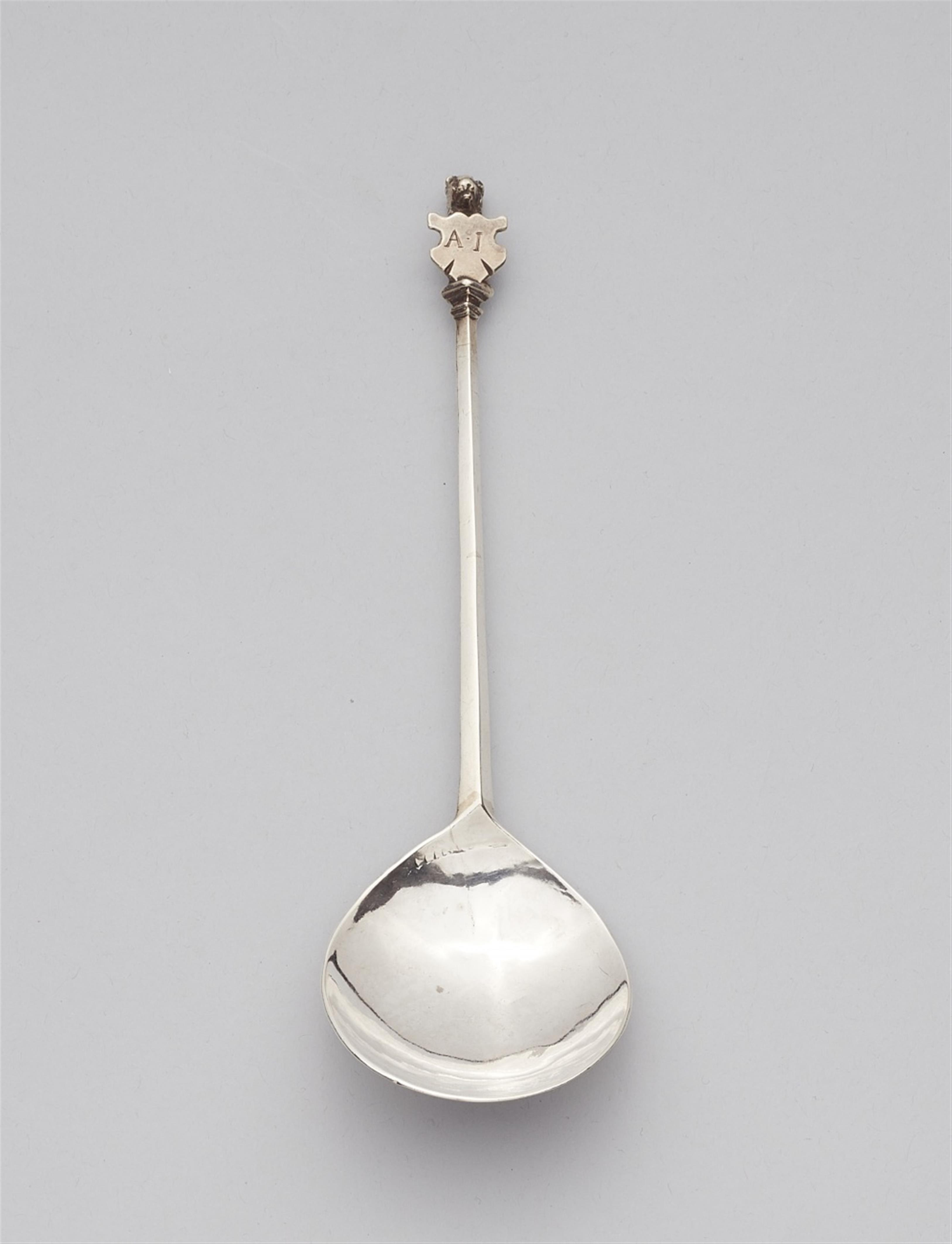 An Amsterdam silver spoon - image-1