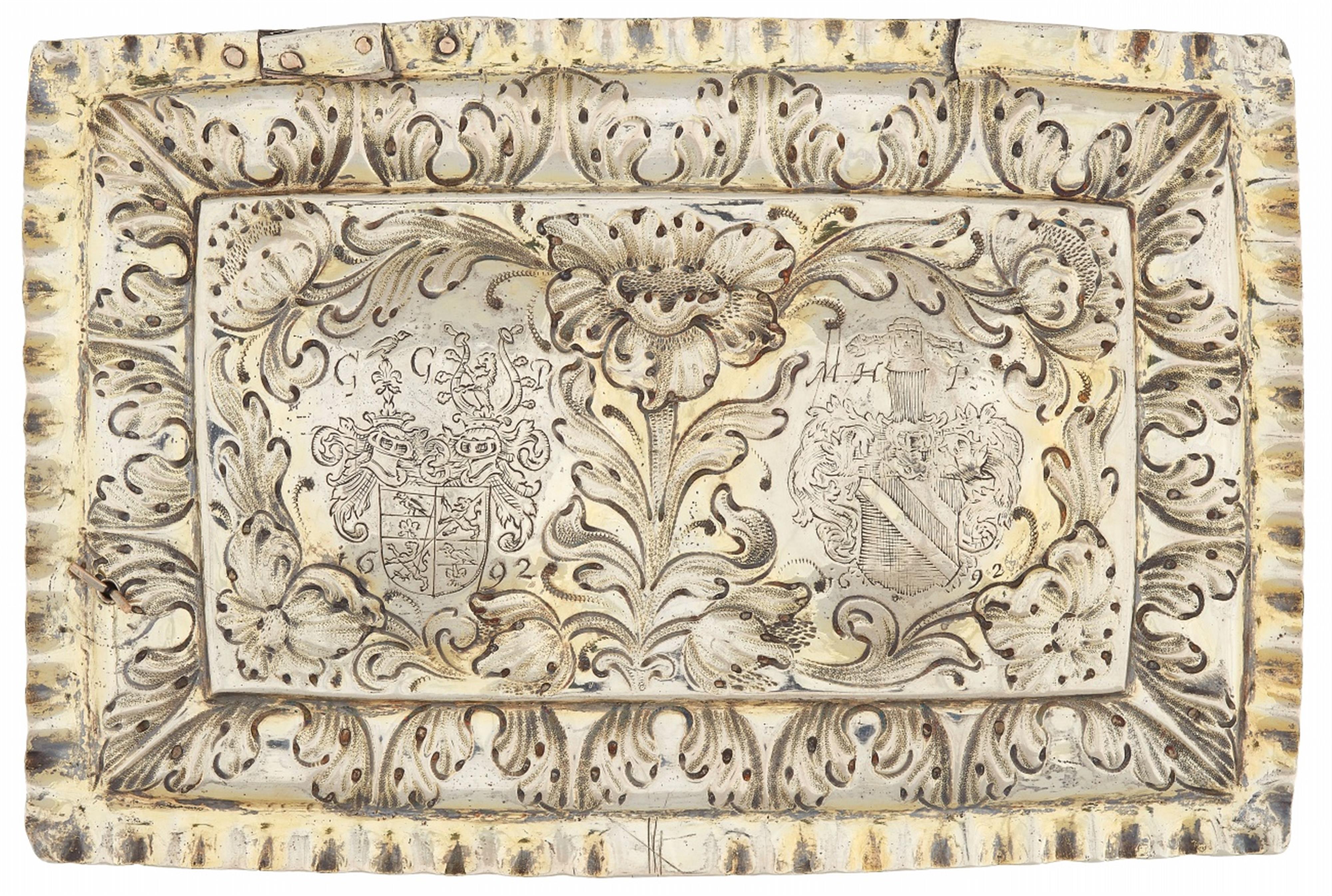 A Nuremberg Baroque silver box - image-2