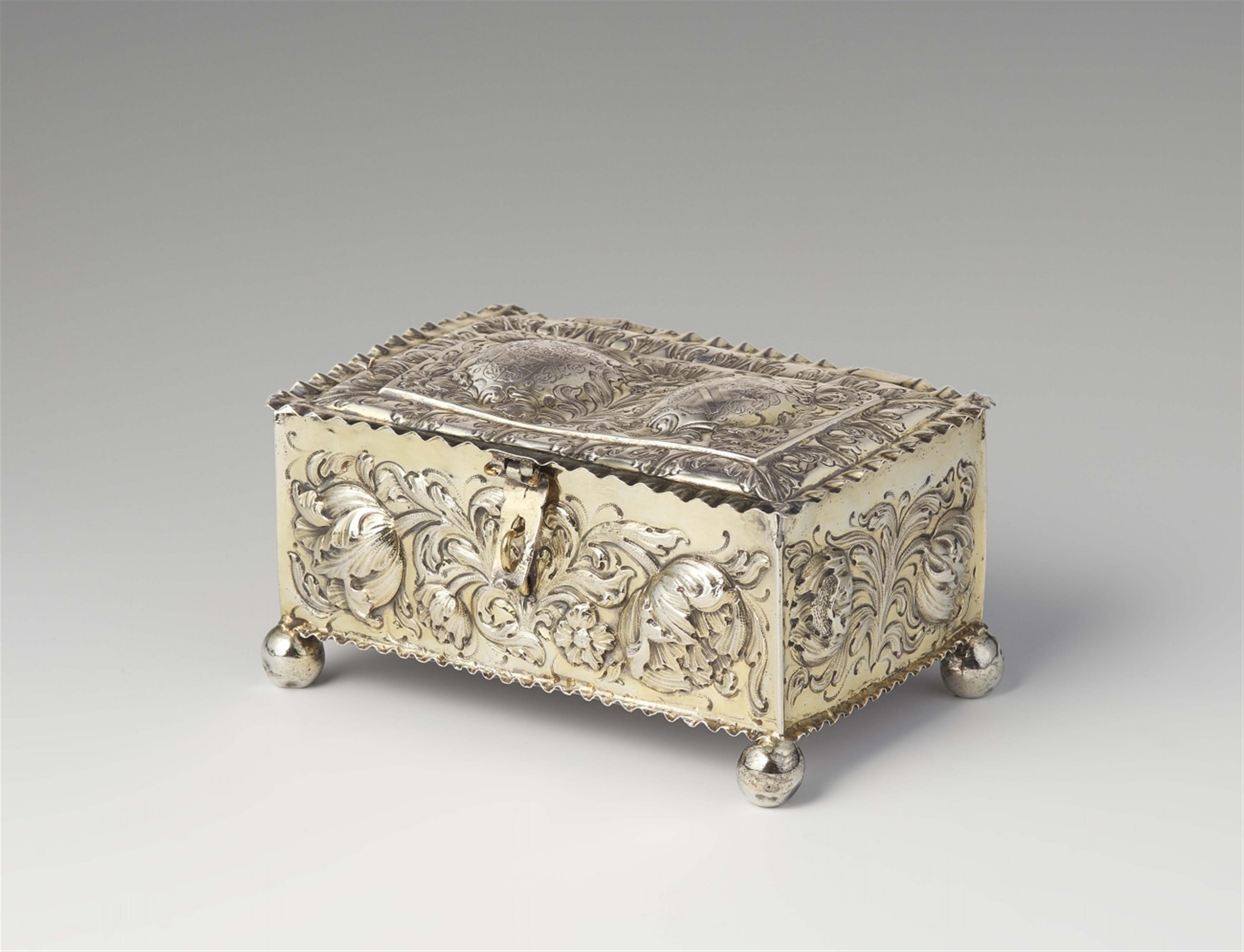 A Nuremberg Baroque silver box - image-1
