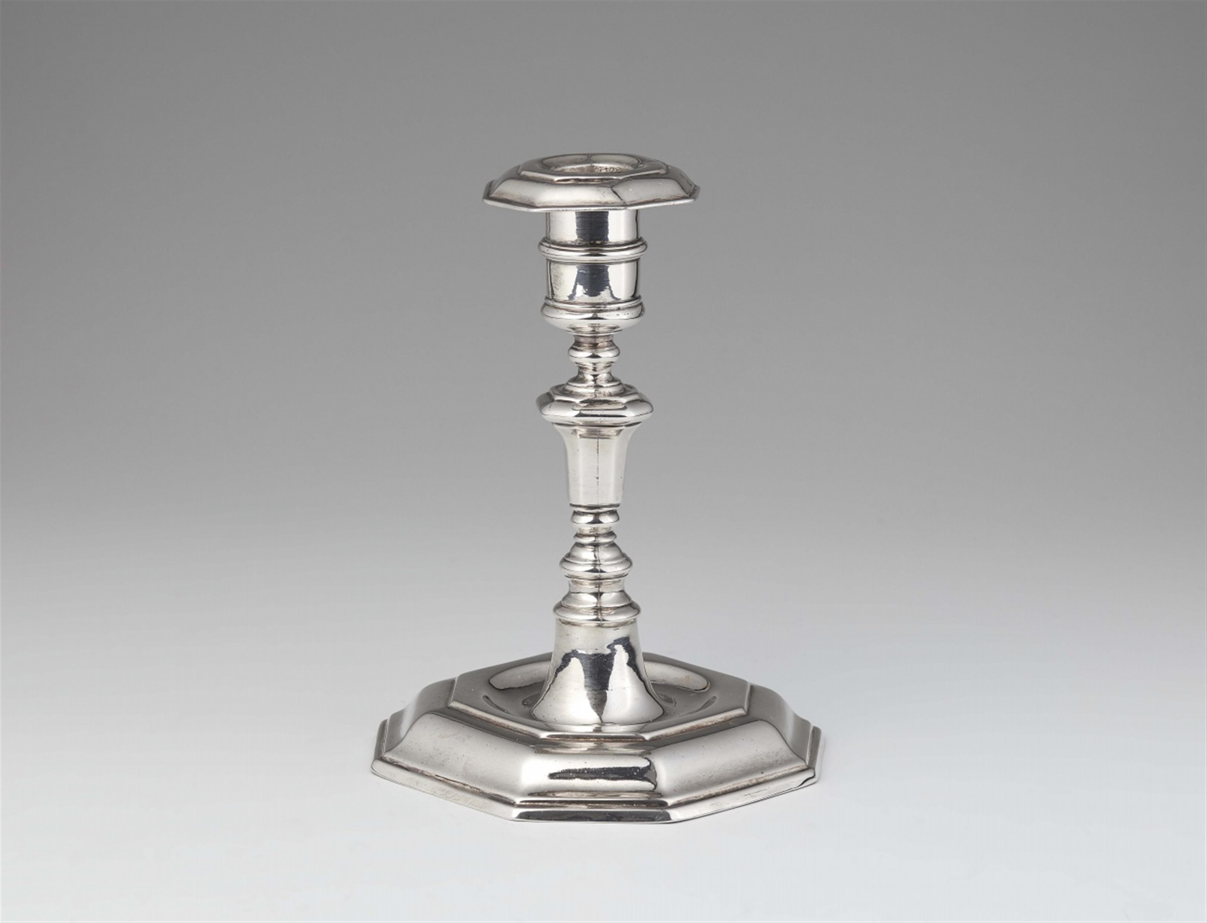 A Bremen silver candlestick - image-1