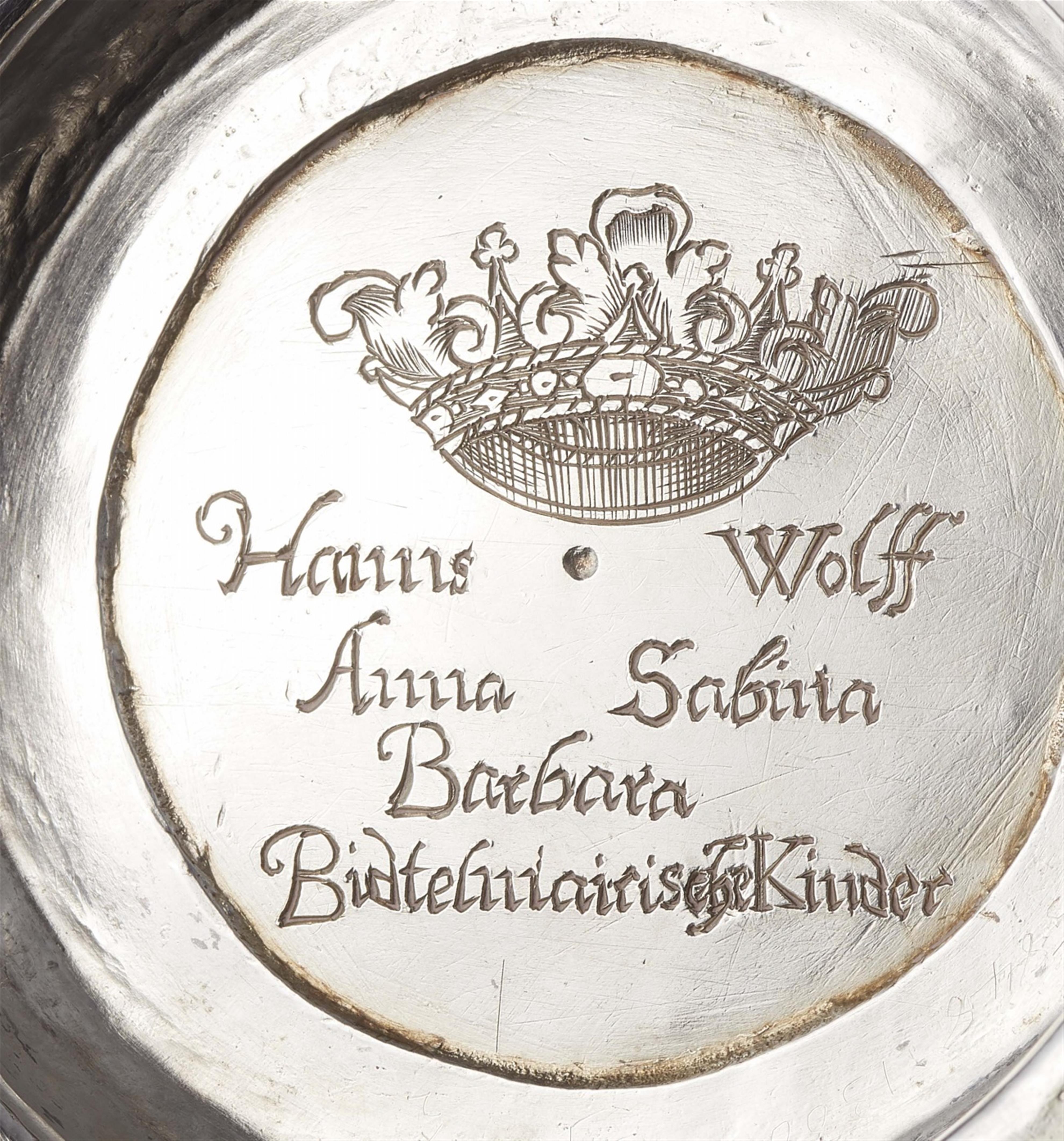 A large Nuremberg silver gilt rummer - image-2