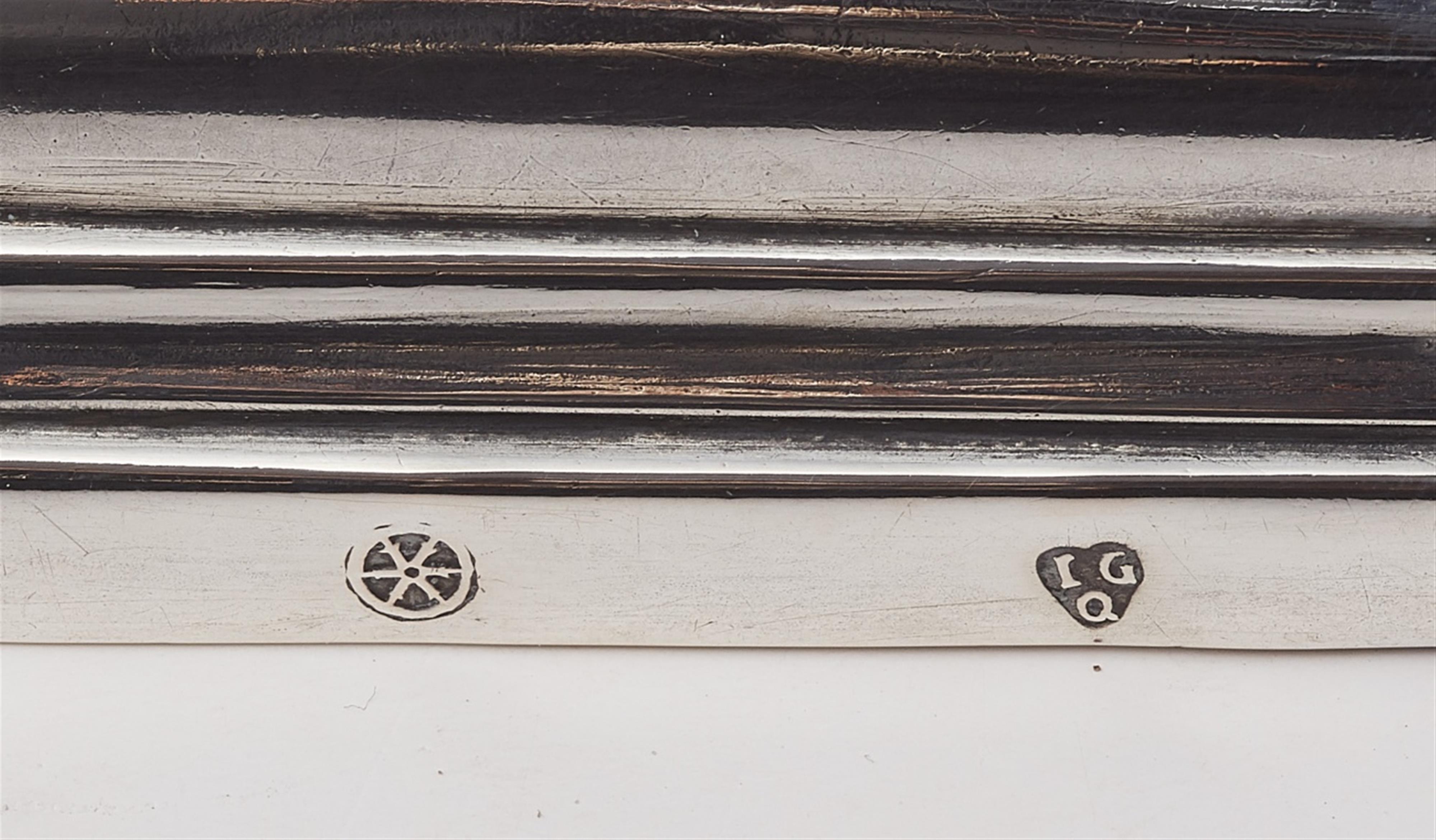 A pair of Osnabrück silver candlesticks - image-3