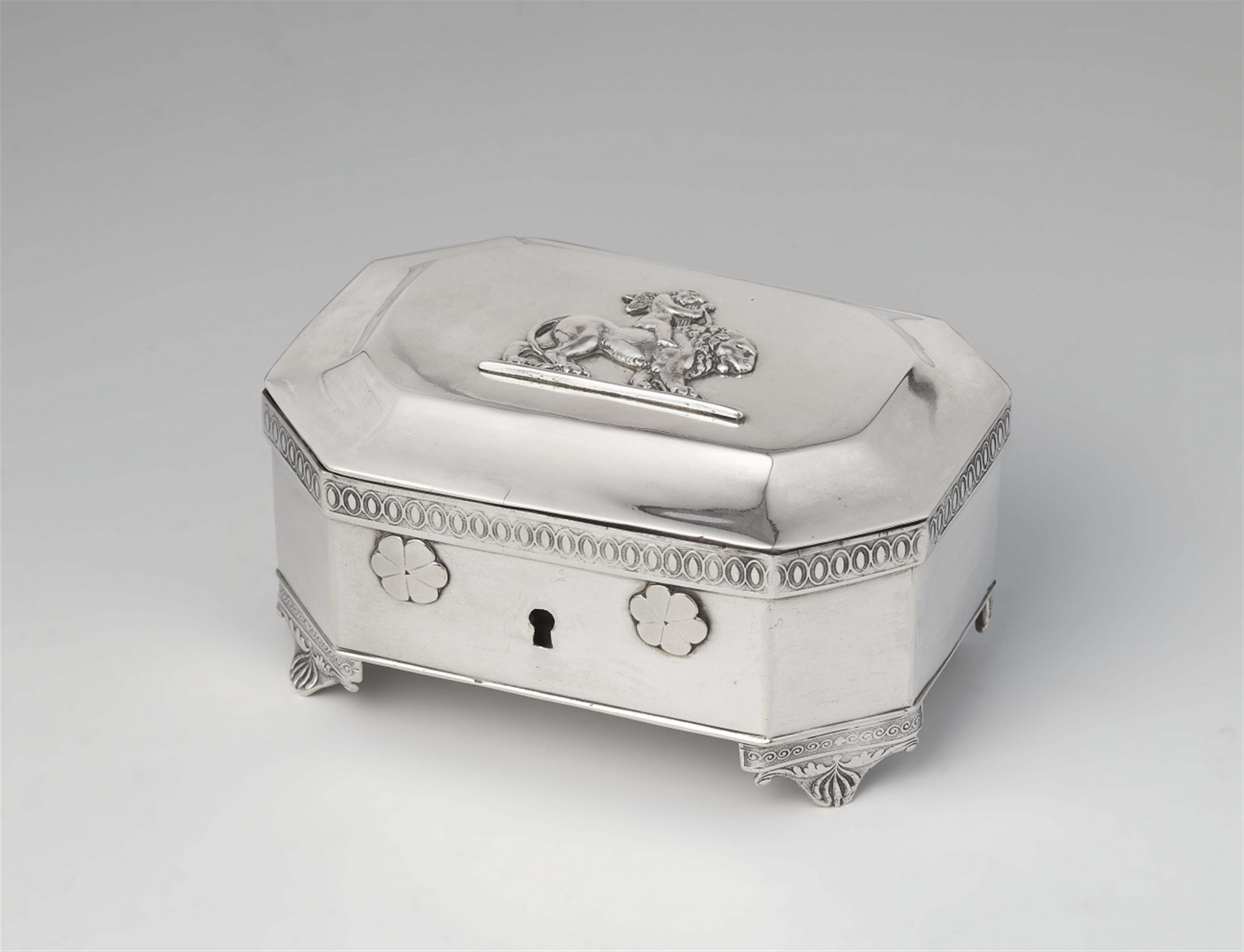 A Breslau silver sugar box - image-1