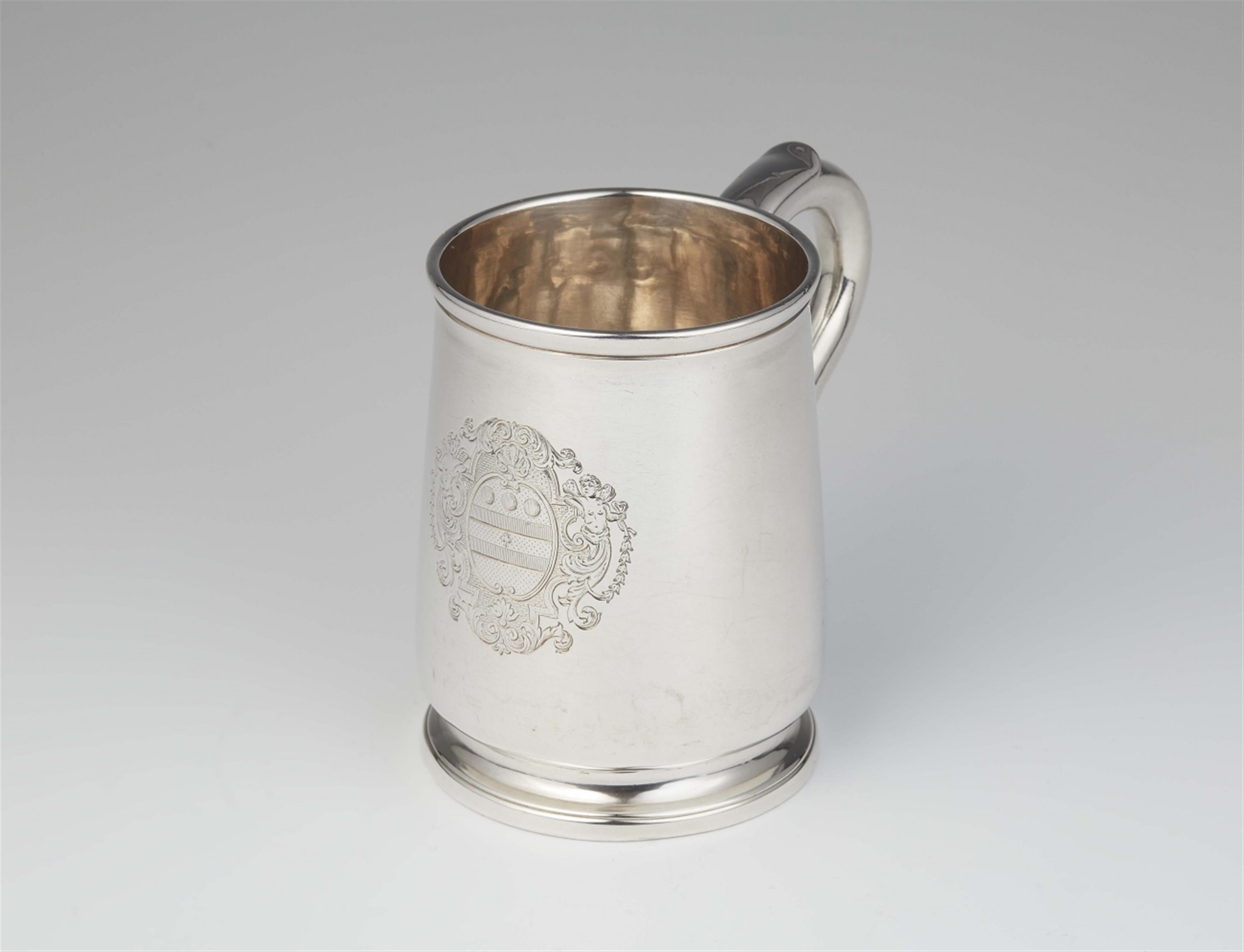A George I silver mug - image-1