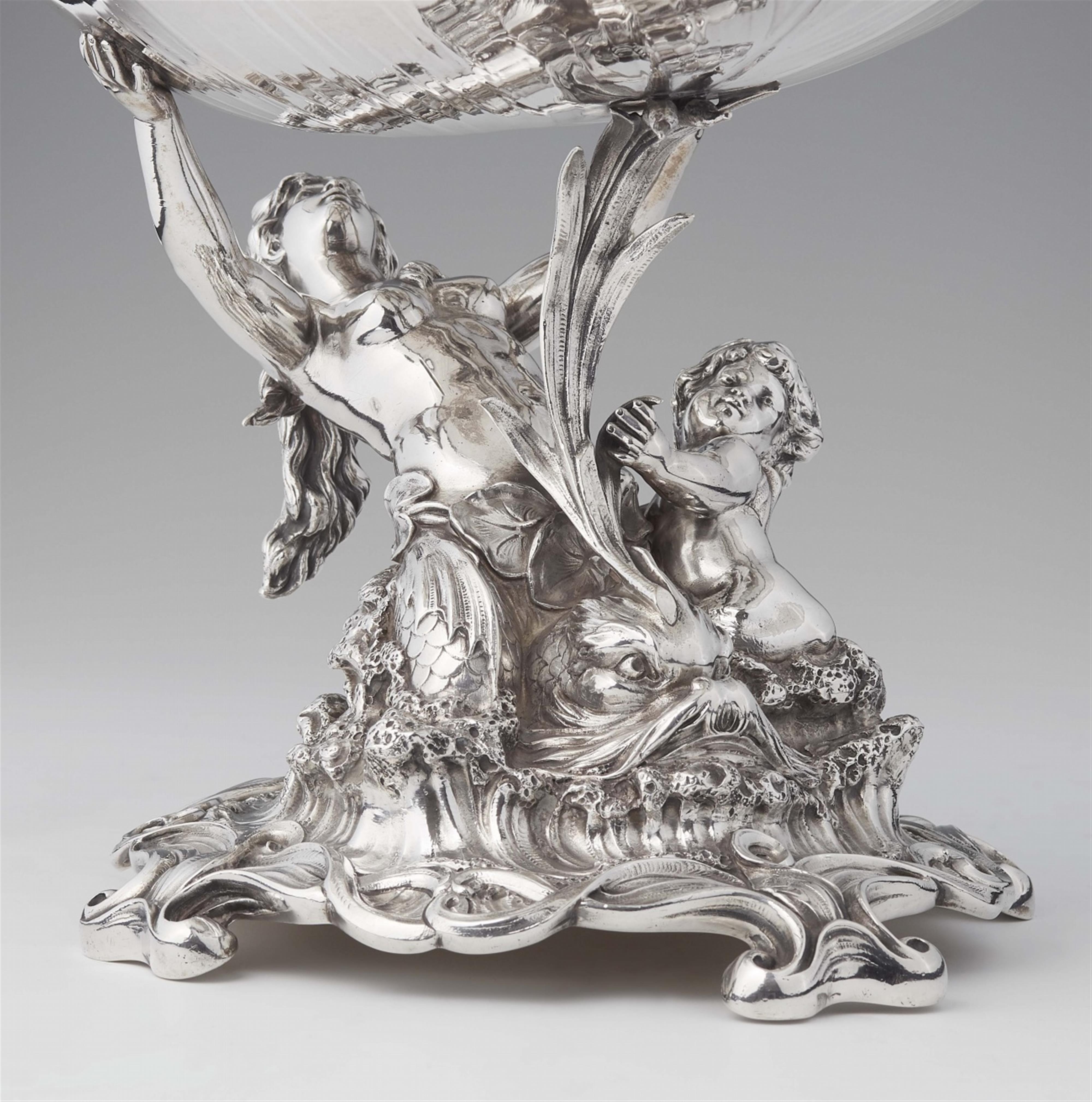 A pair of Jugendstil silver table centrepieces - image-2