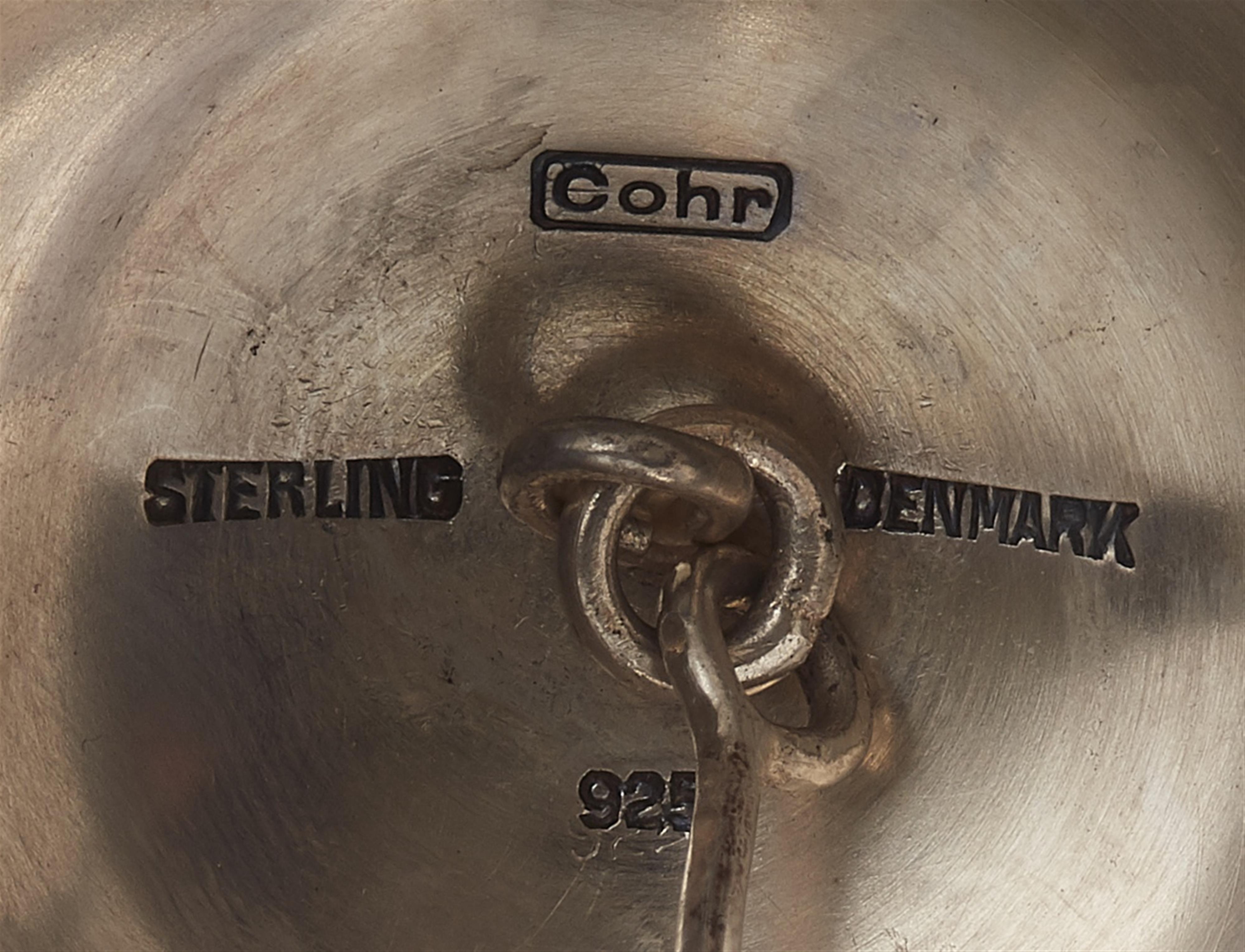 A Copenhagen silver art deco table bell - image-2