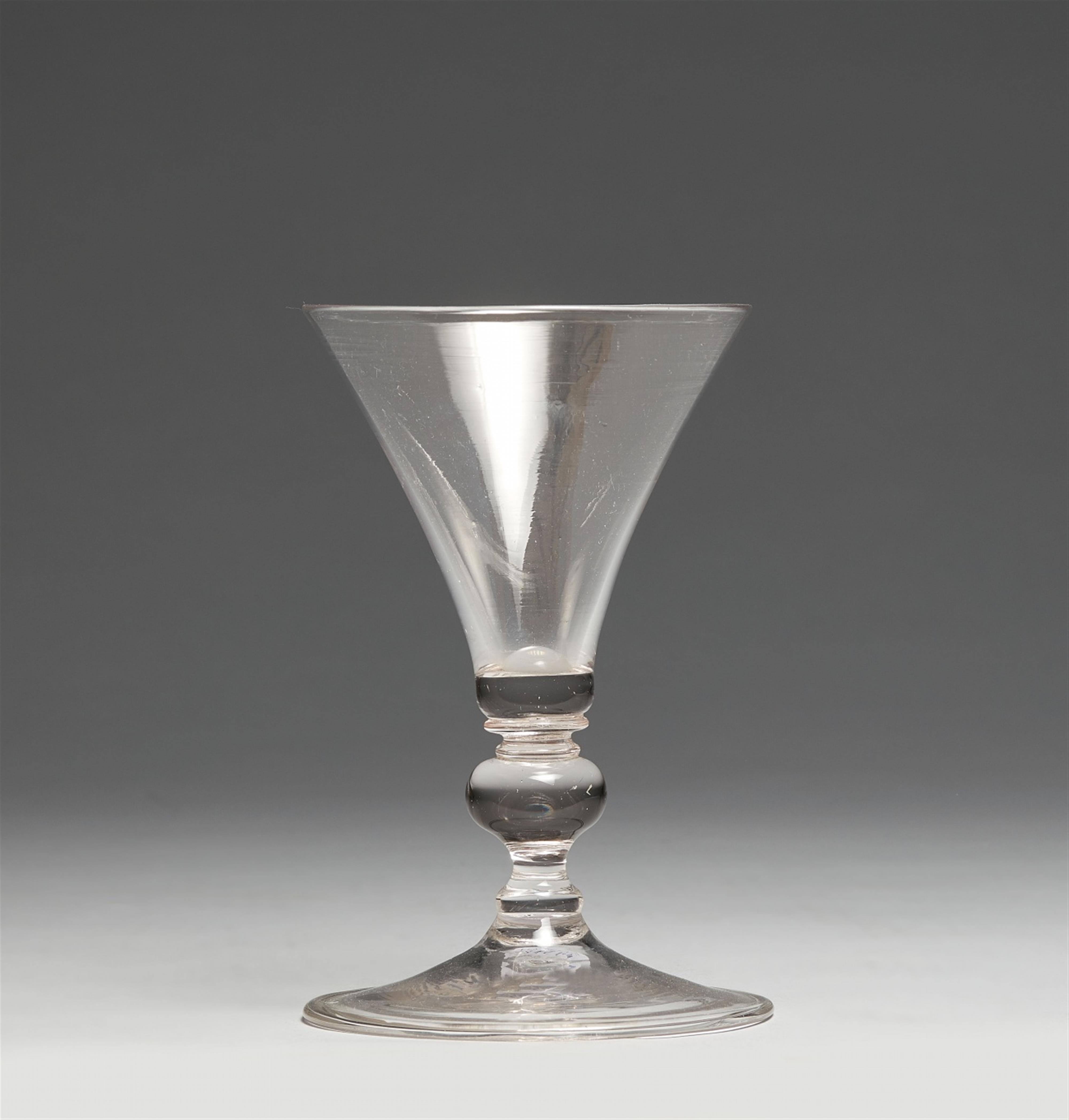 A small Venetian style glass goblet - image-1