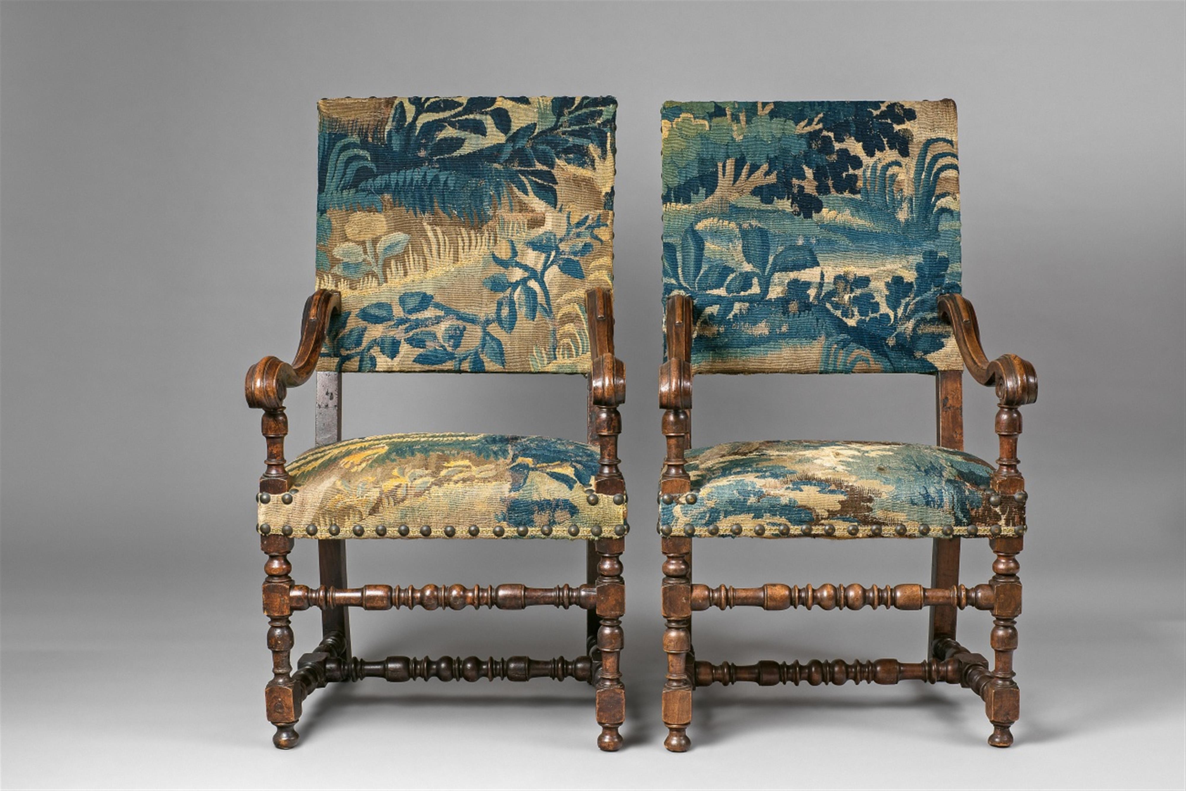 Paar barocke Armlehnstühle - image-1