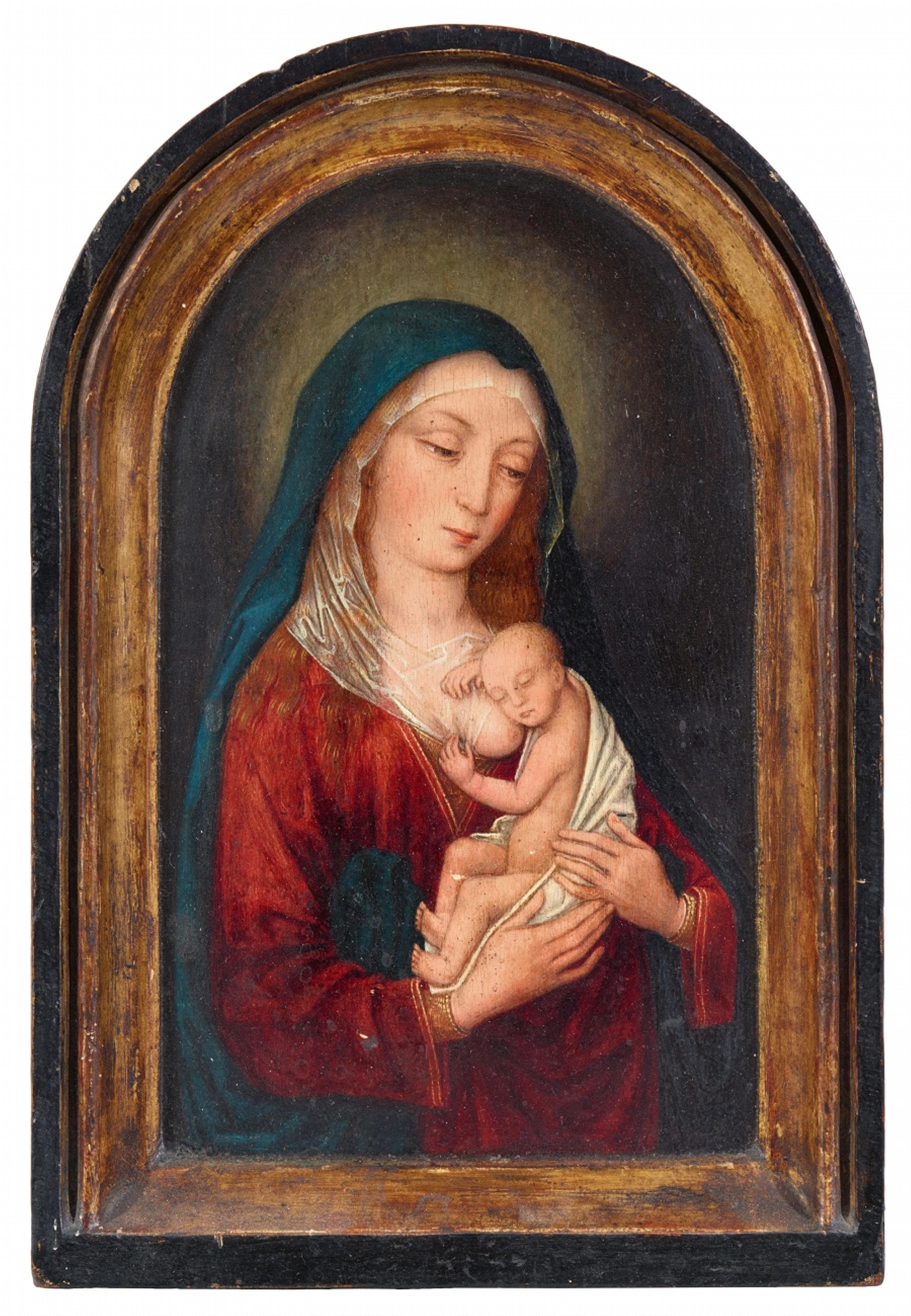 Flämischer Meister dse 16. Jahrhunderts - Madonna mit Kind - image-1