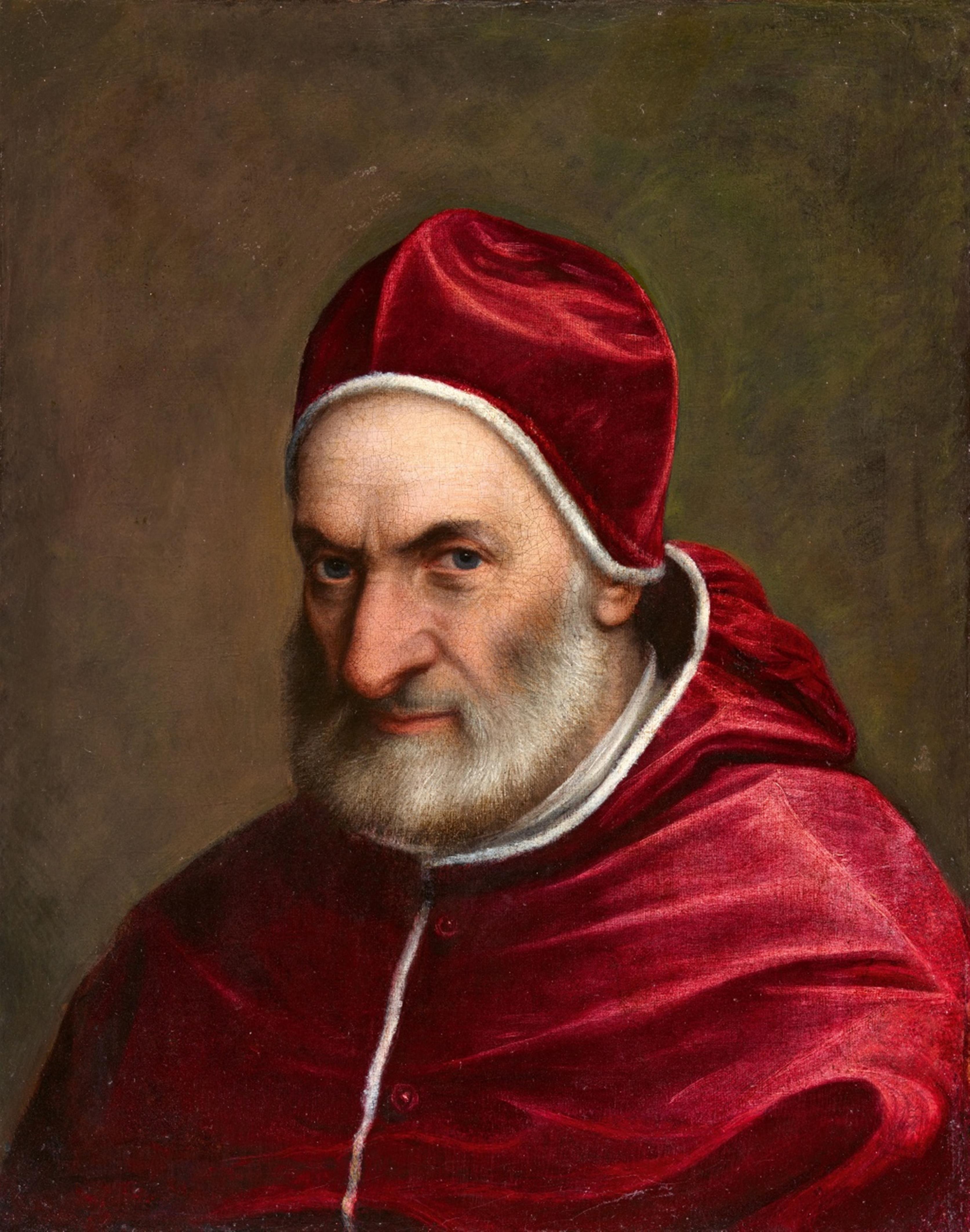 Italian School circa 1600 - Portrait of Pope Pius IV - image-1
