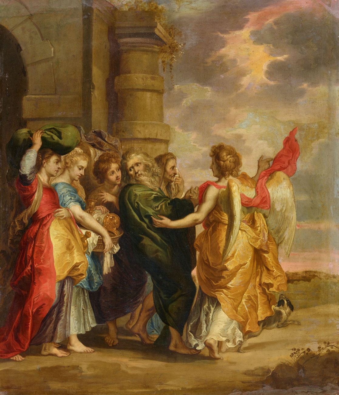 Victor Wolfvoet II - The Flight of Lot and his Family out of Sodom - image-1