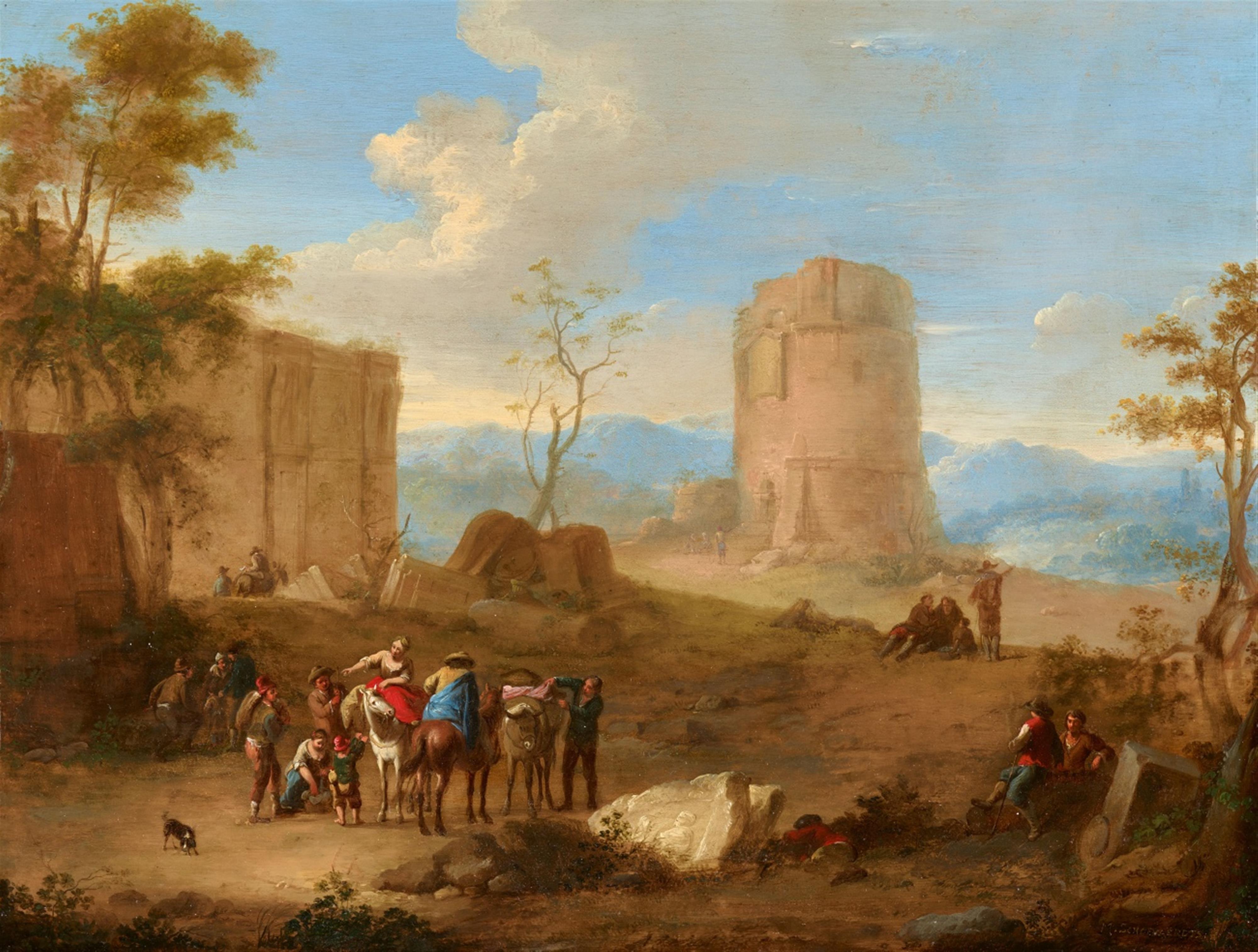 Mathys Schoevaerdts - Riders in a Landscape - image-1