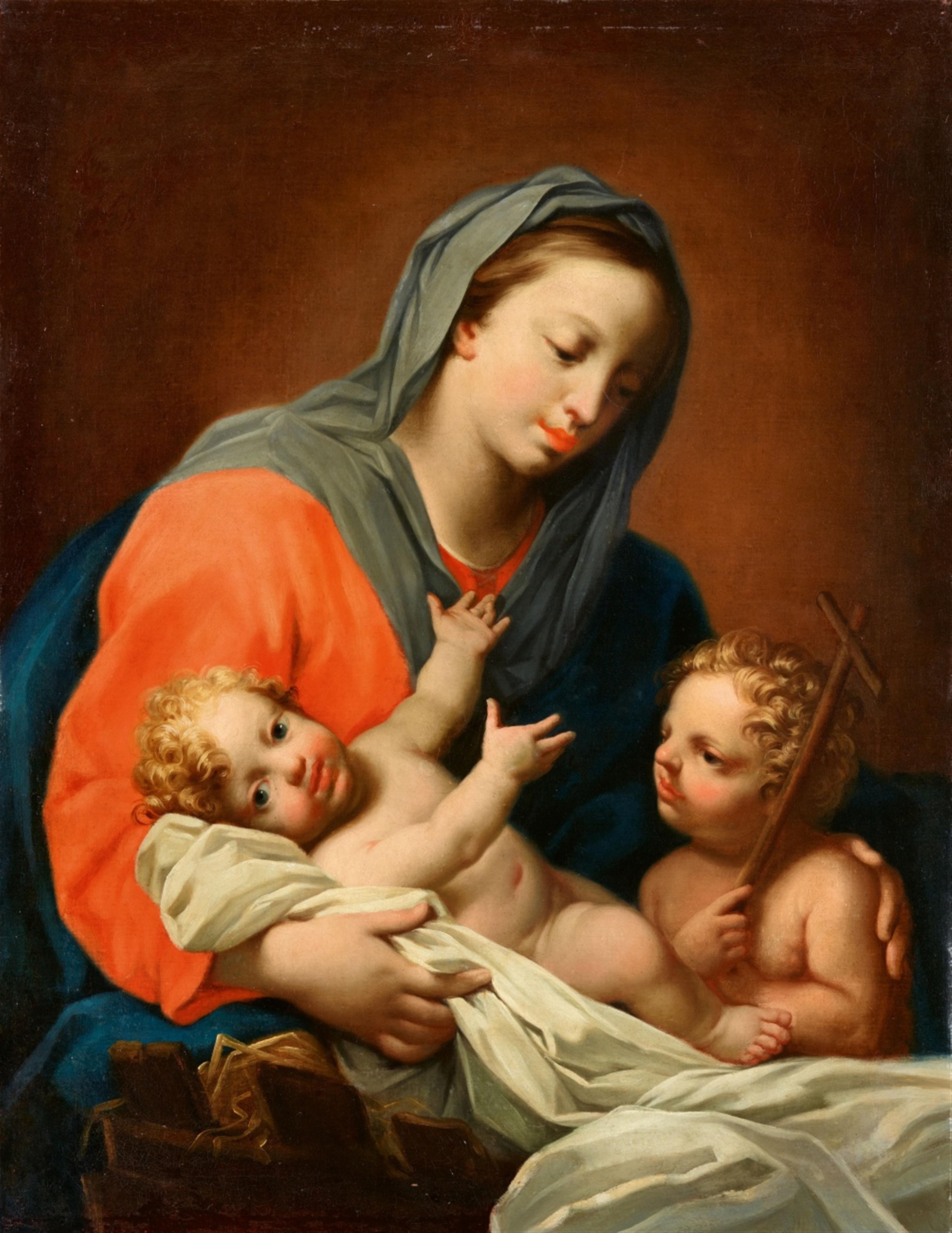 Jacopo Amigoni - Madonna mit Kind und Johannesknaben - image-1