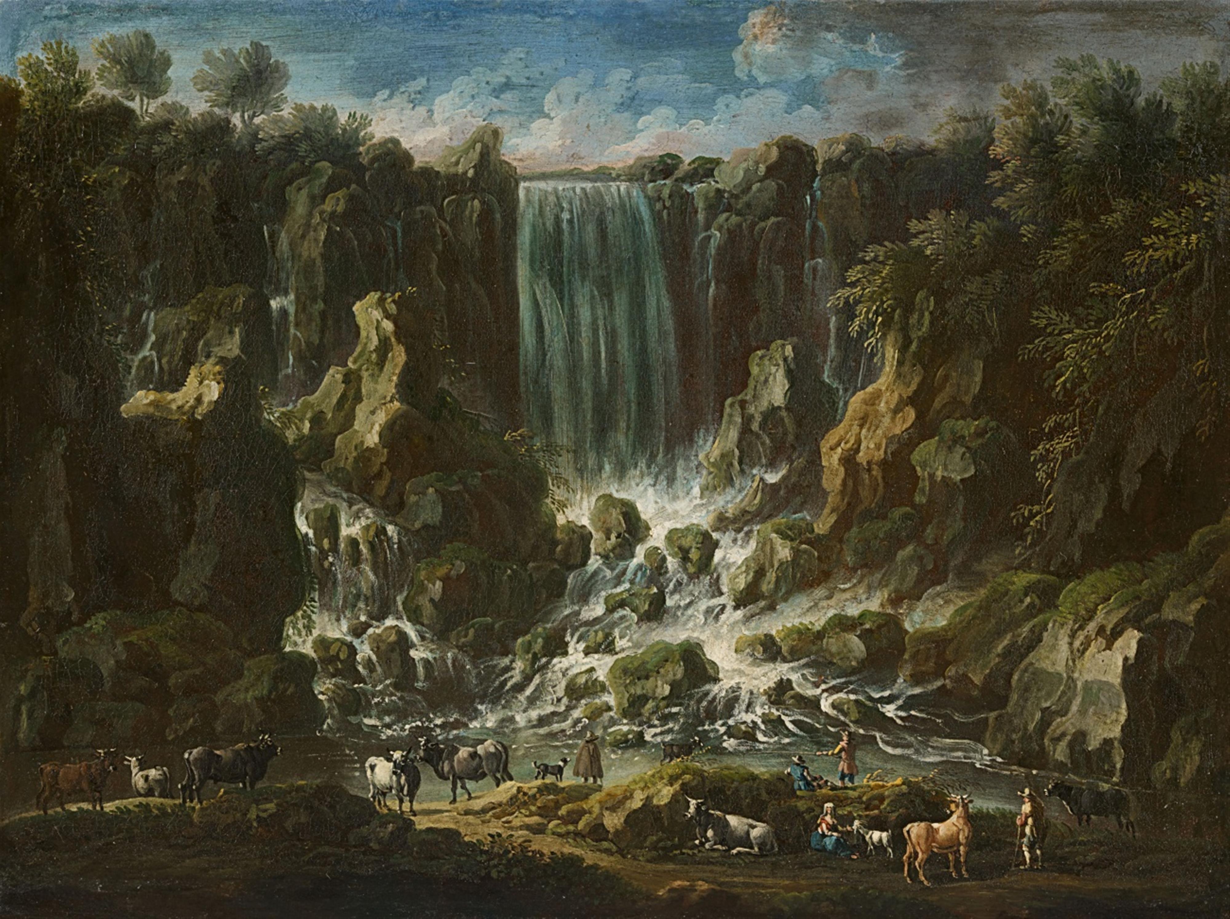 Cajetan Roos - The Waterfalls of Narni - image-1