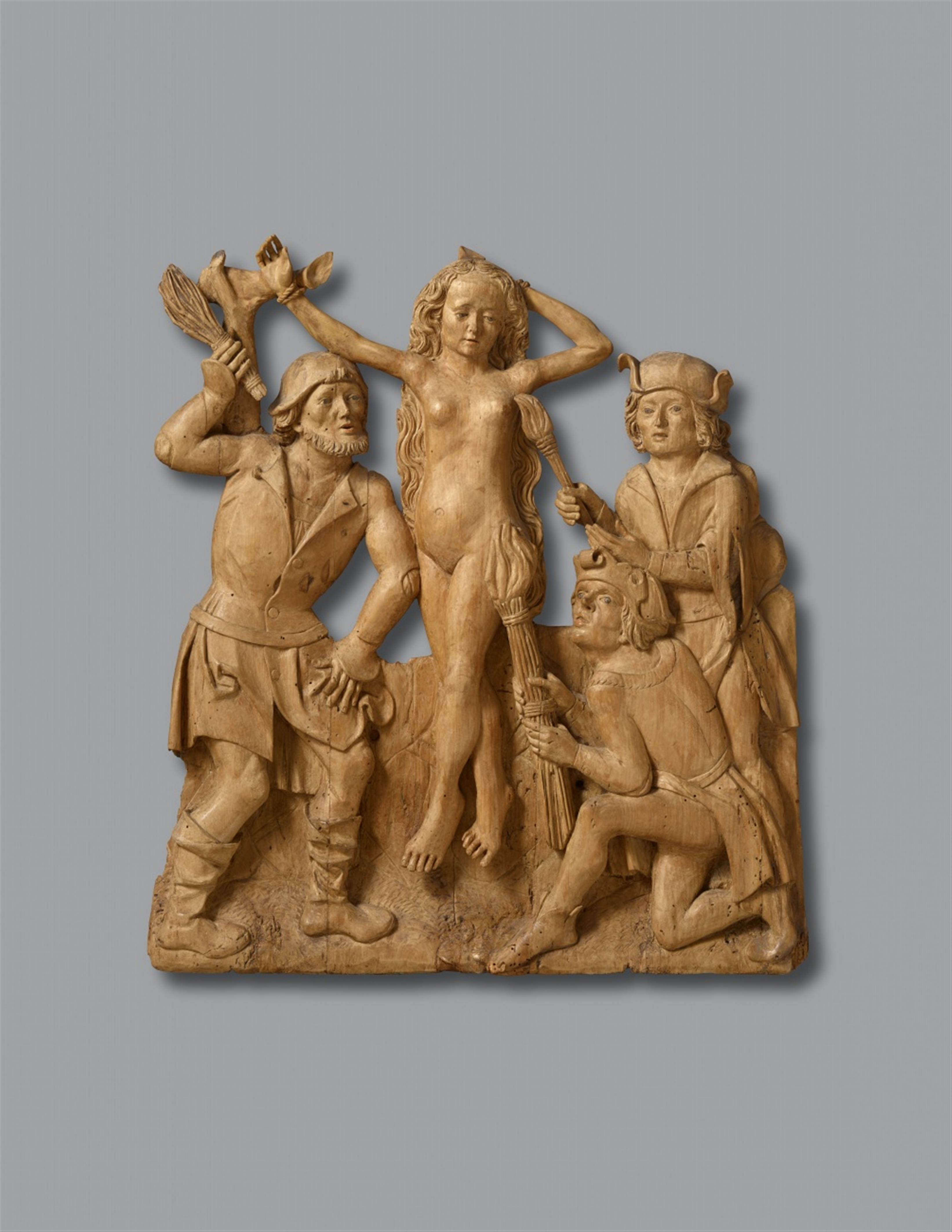 Schwaben um 1490 - Martyrium der Hl. Afra - image-1