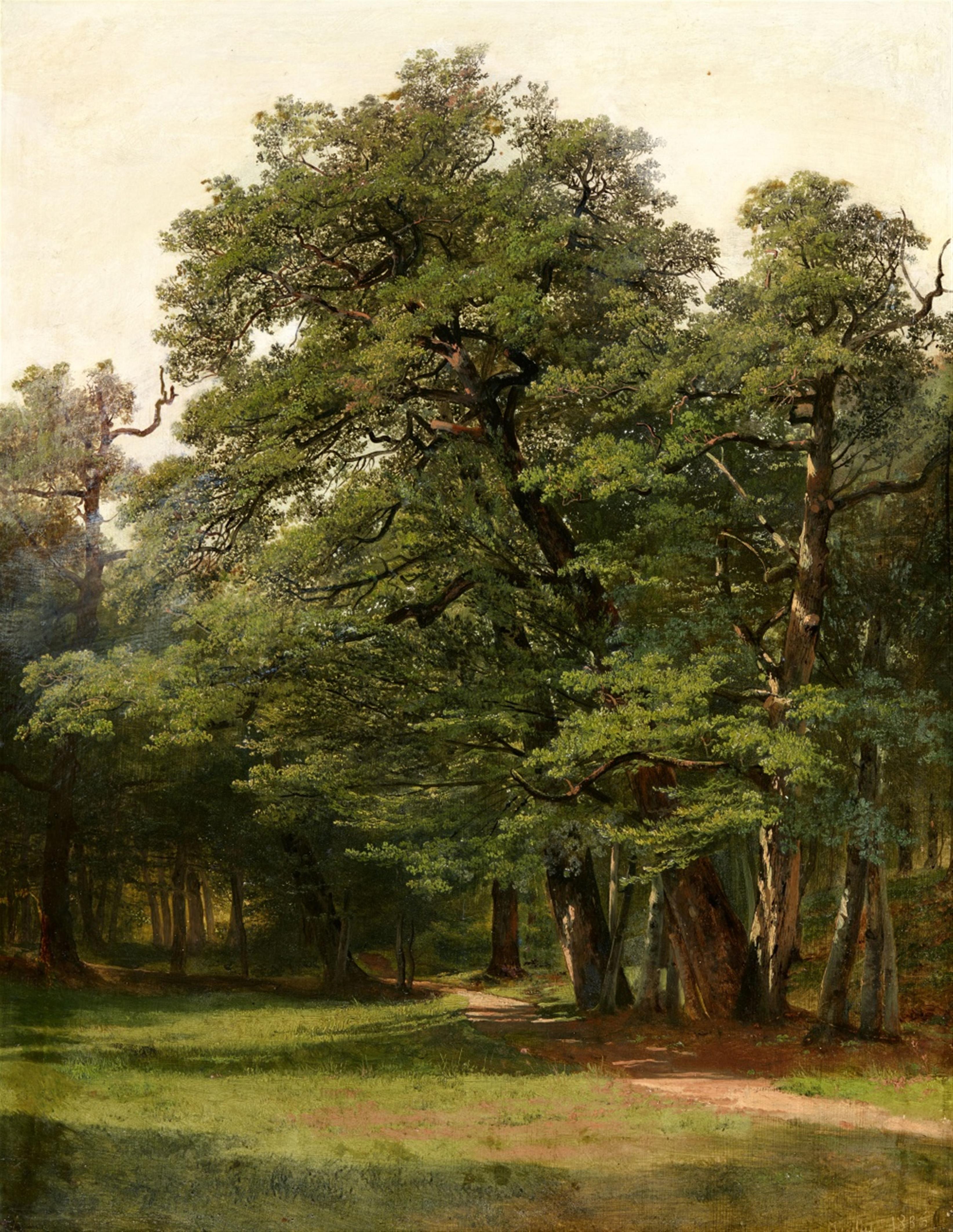 Alexandre Calame, attributed to - Woodland Clearing - image-1