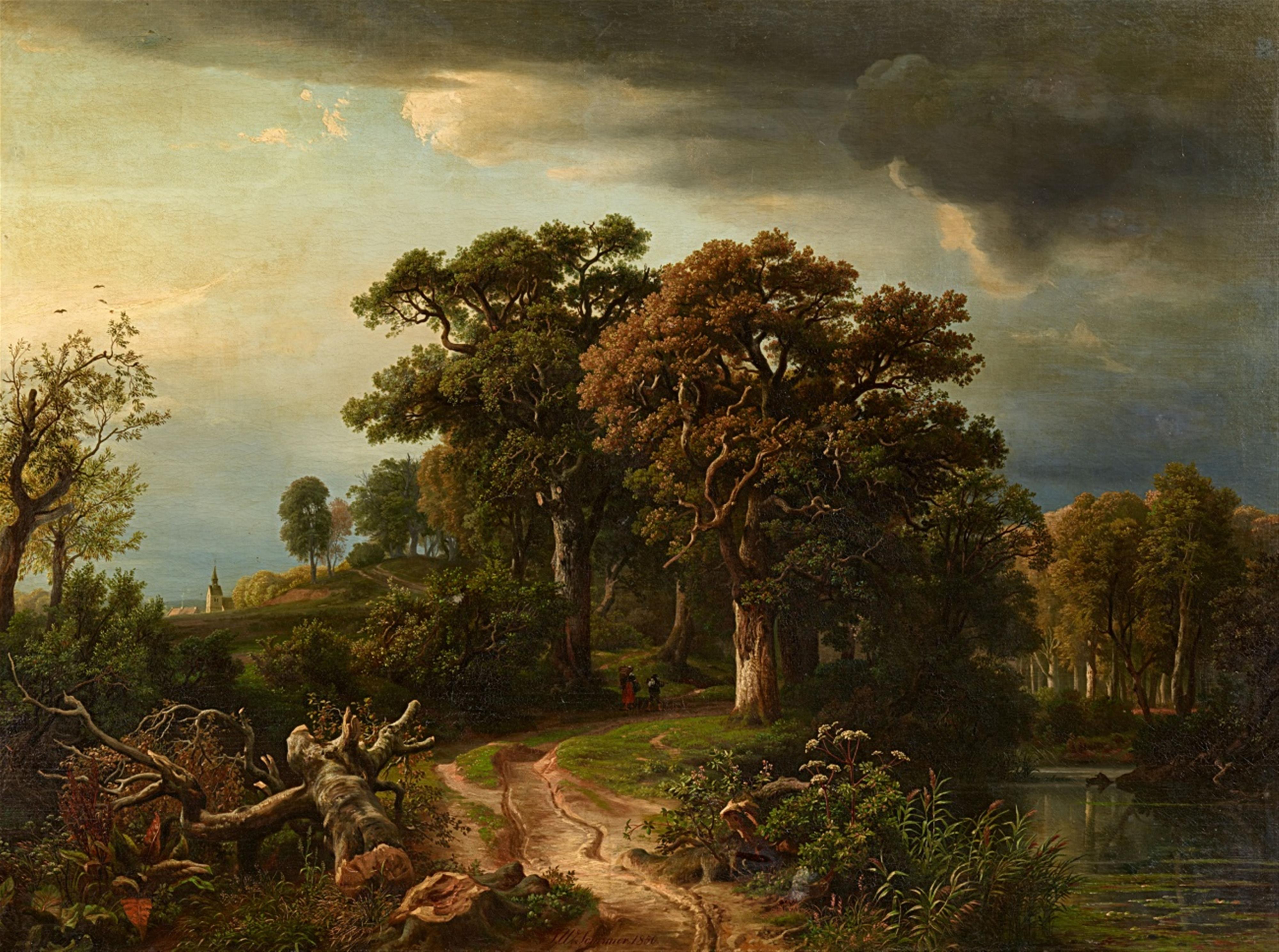 Johann Wilhelm Schirmer - Woodland Path - image-1