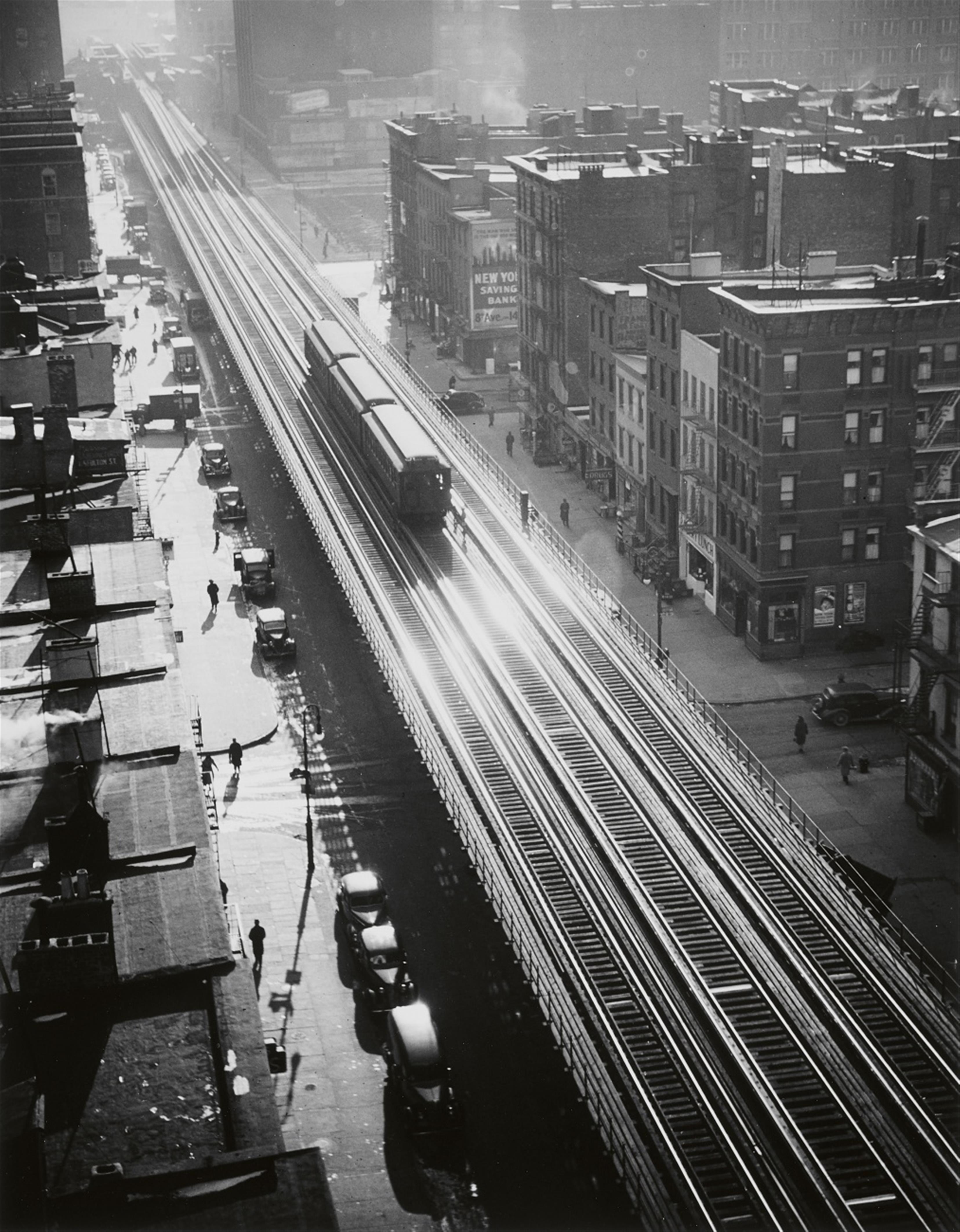 Andreas Feininger - El Train, 9th Avenue - image-1