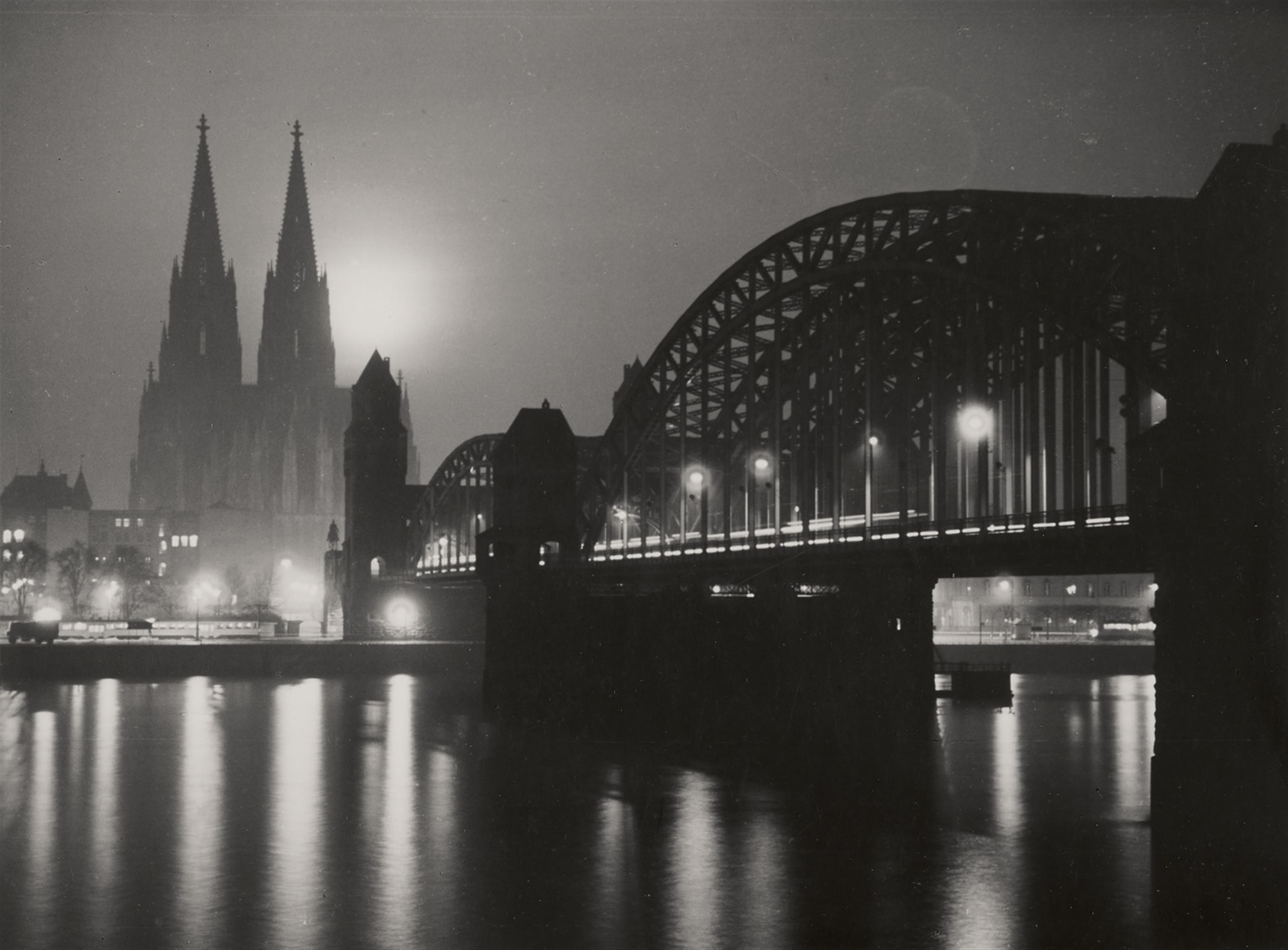 Theo Felten - Hohenzollernbrücke vor der Zerstörung, Köln - image-1