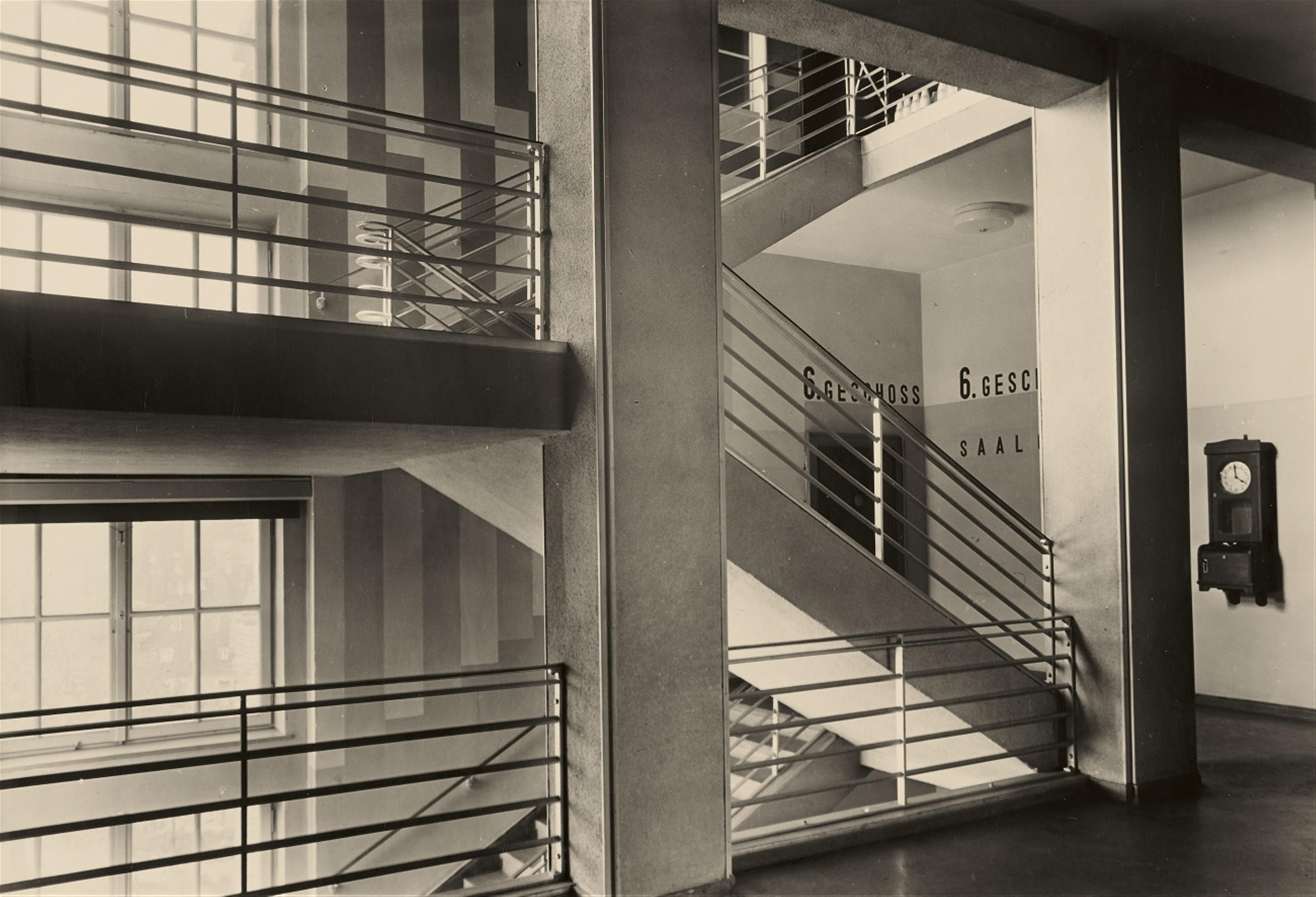Hein Gorny - Staircase of ROGO stocking factory, Oberlungwitz - image-1