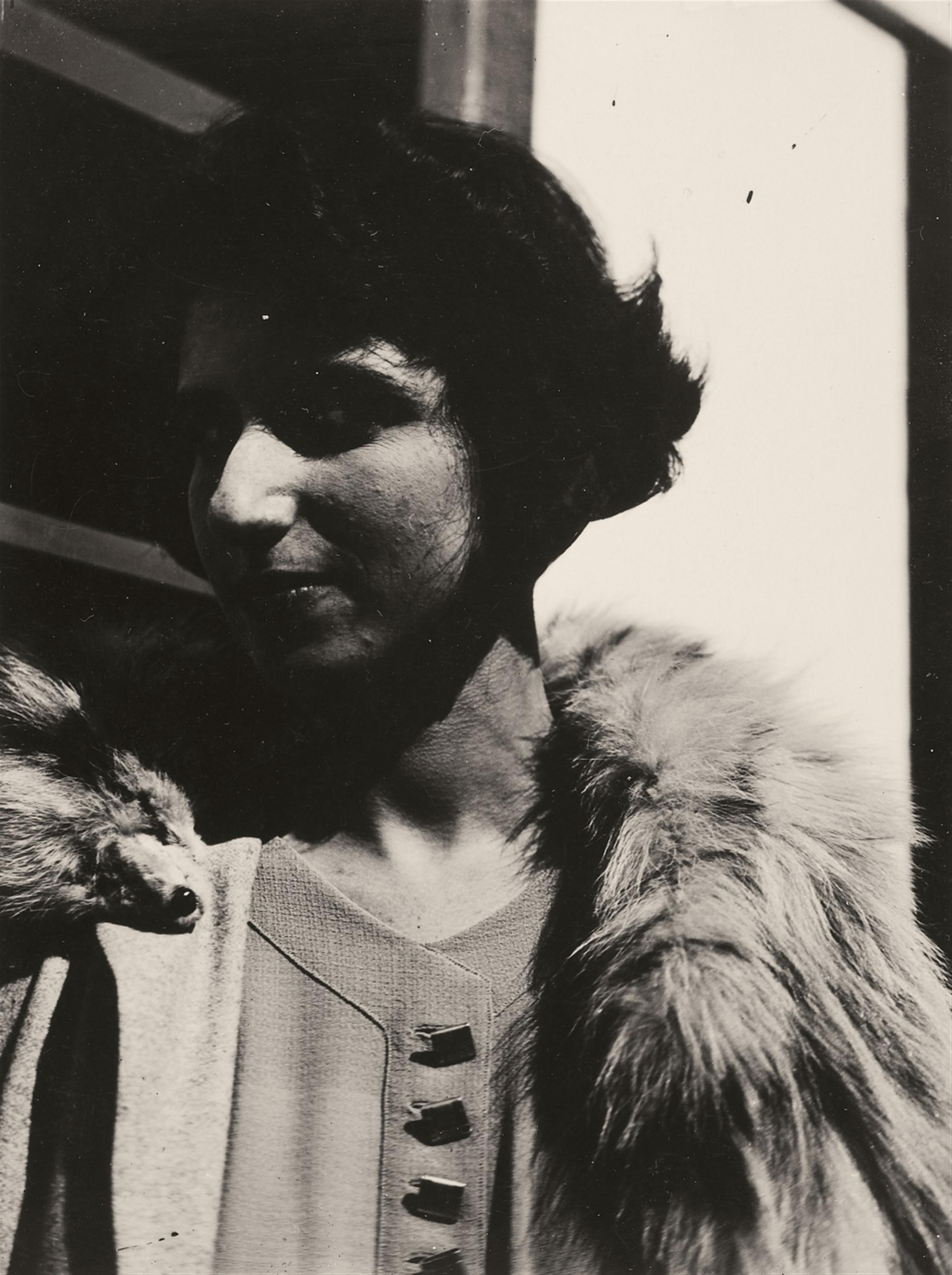 T. Lux Feininger - Ohne Titel (Portrait einer jungen Frau, Bauhaus Dessau) - image-1
