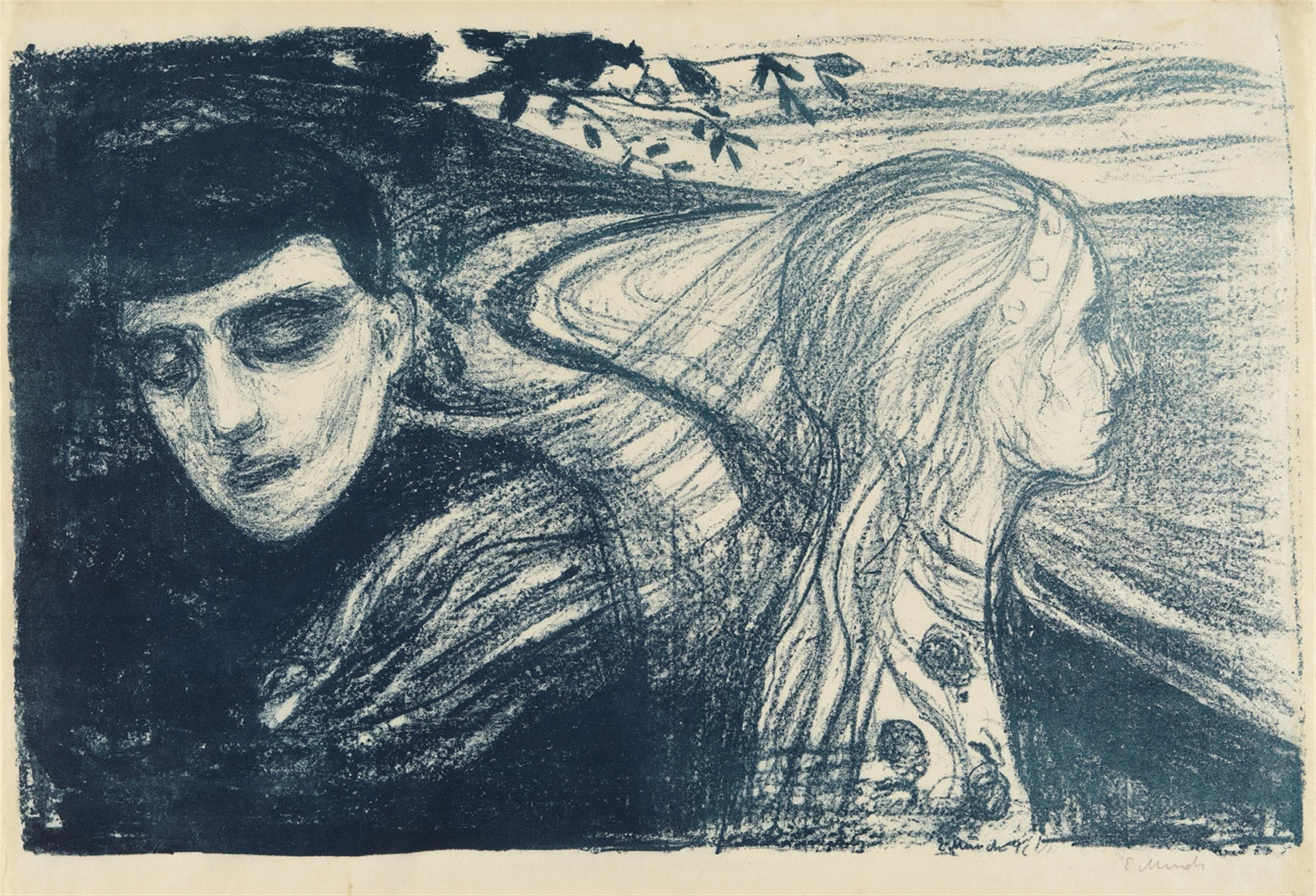 Edvard Munch - Loslösung II (Separation II) - image-1