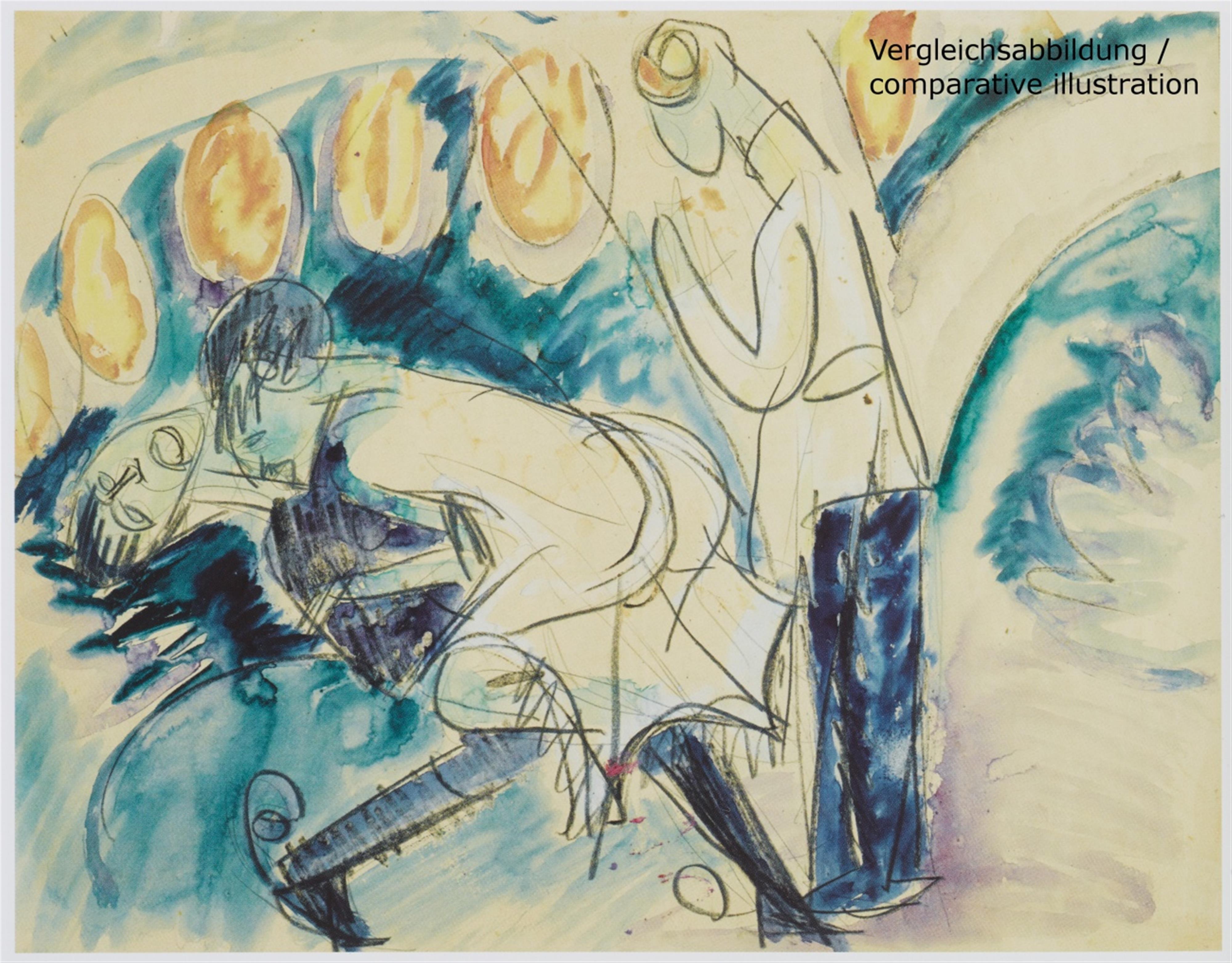 Ernst Ludwig Kirchner - Pantomime Reimann I - image-4
