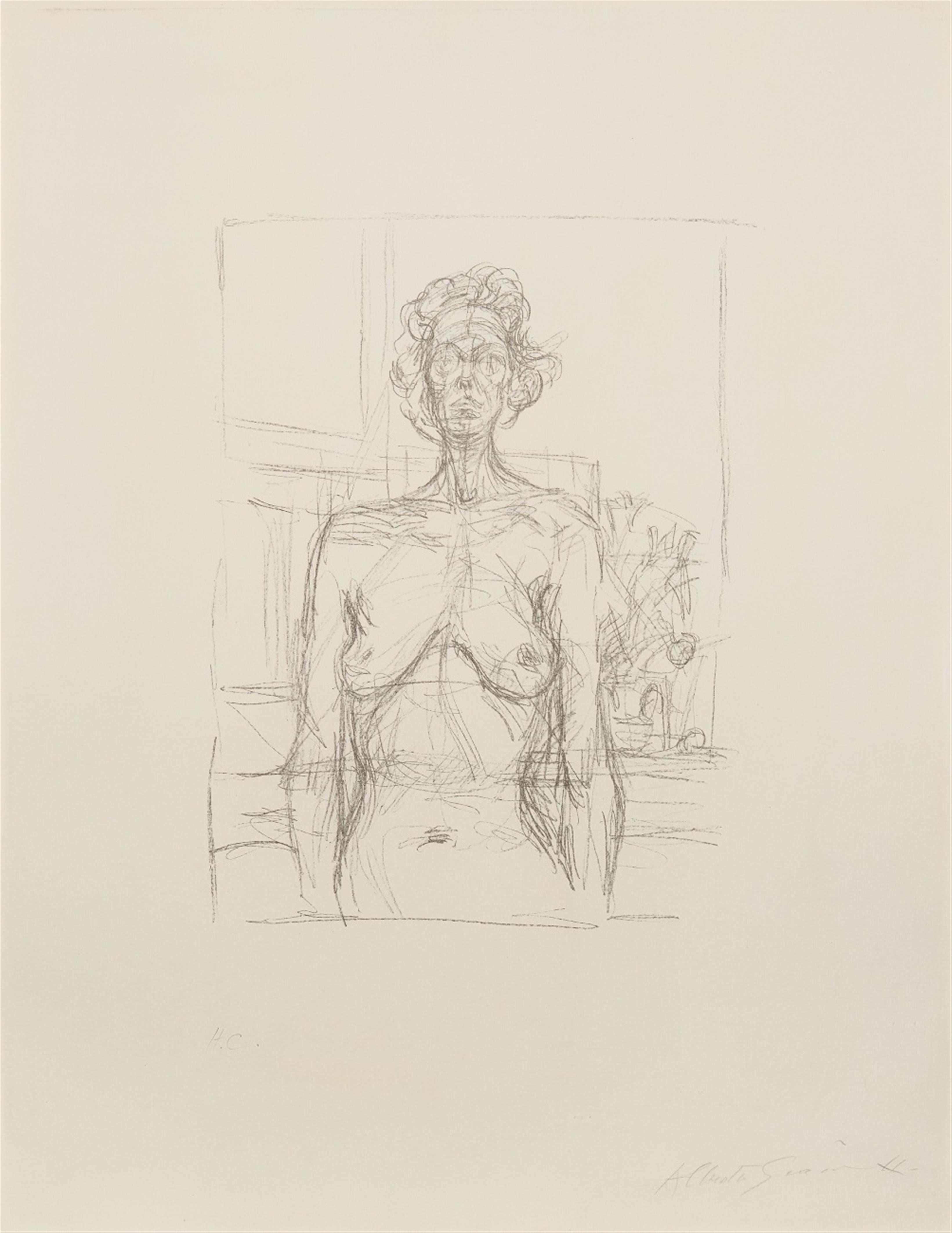 Alberto Giacometti - Nu aux fleurs - image-1