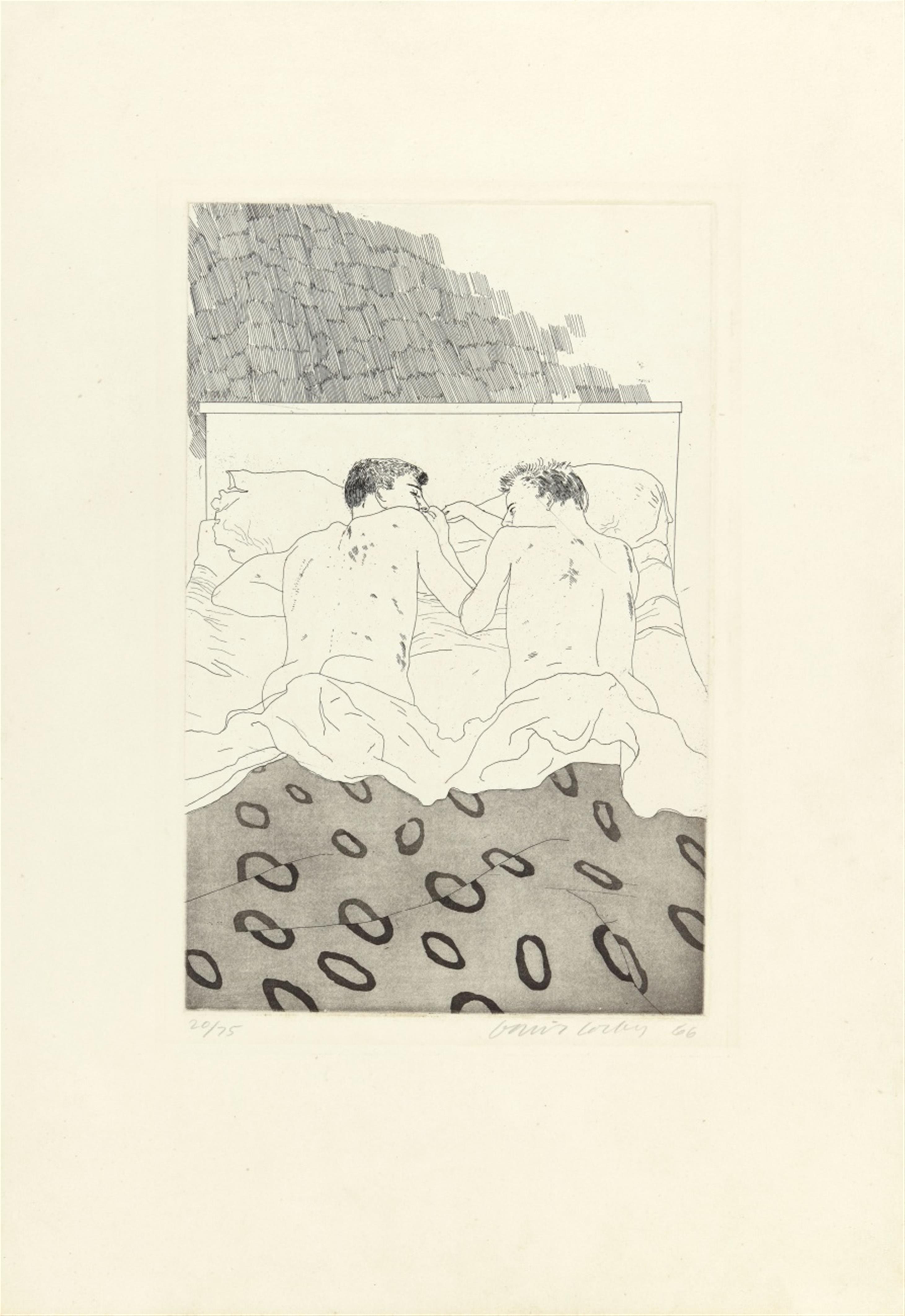 David Hockney - Two boys aged 23 and 24 - image-1