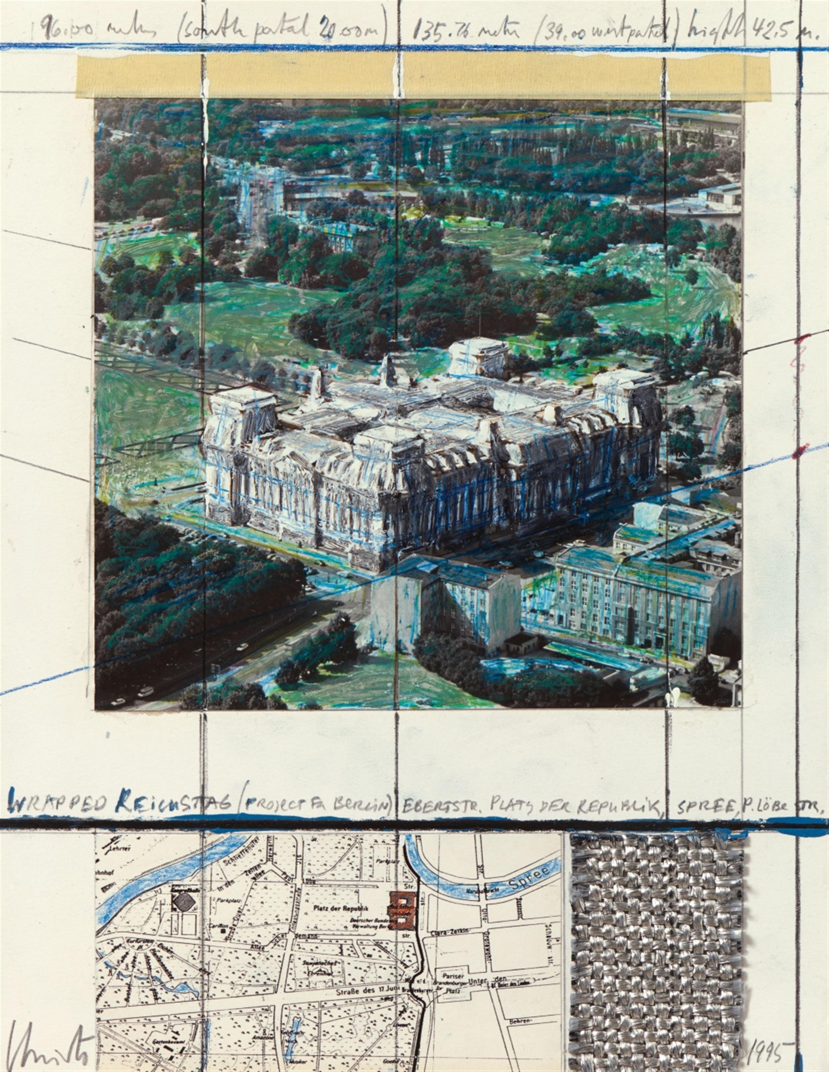Christo - Wrapped Reichstag (Project for Berlin) - image-1