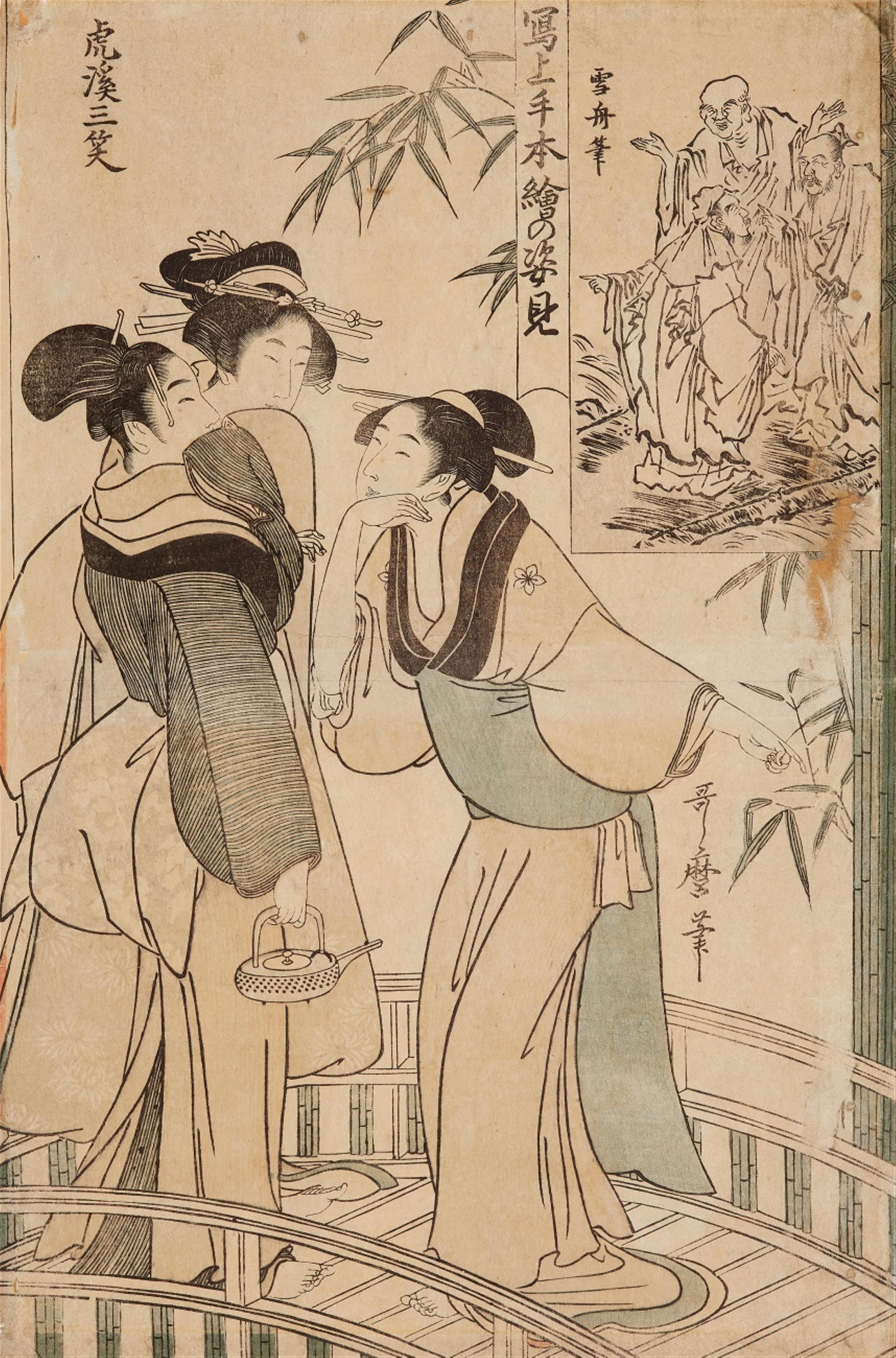 Kitagawa Utamaro I (1754-1806) or Kitagawa Utamaro II (d. 1831) - image-1