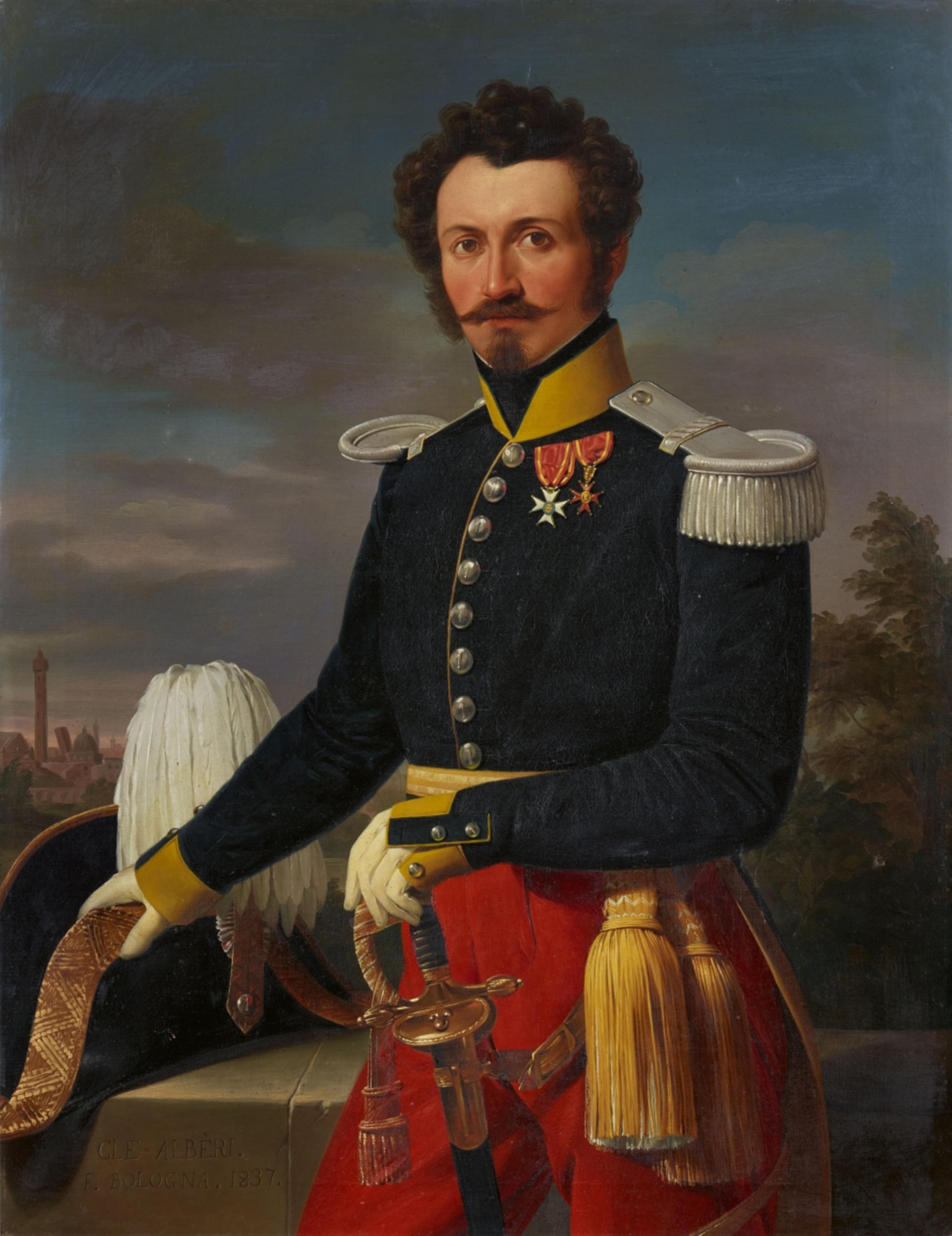 Clemente Alberi - Portrait of Franz von Weber, Officer in the Papal Service - image-1
