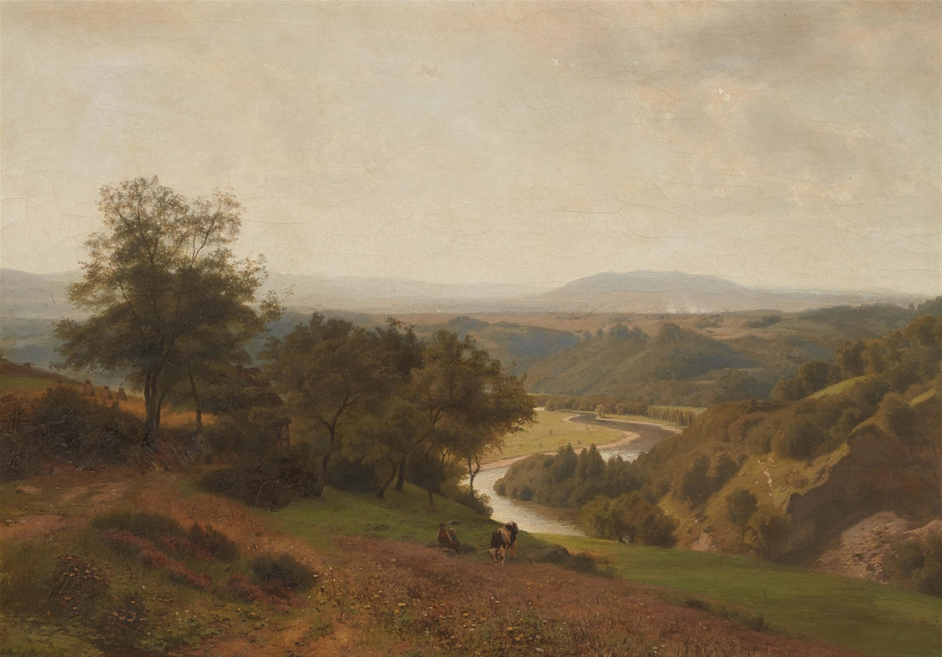 Wilhelm Bode - Panoramic River Landscape - image-1