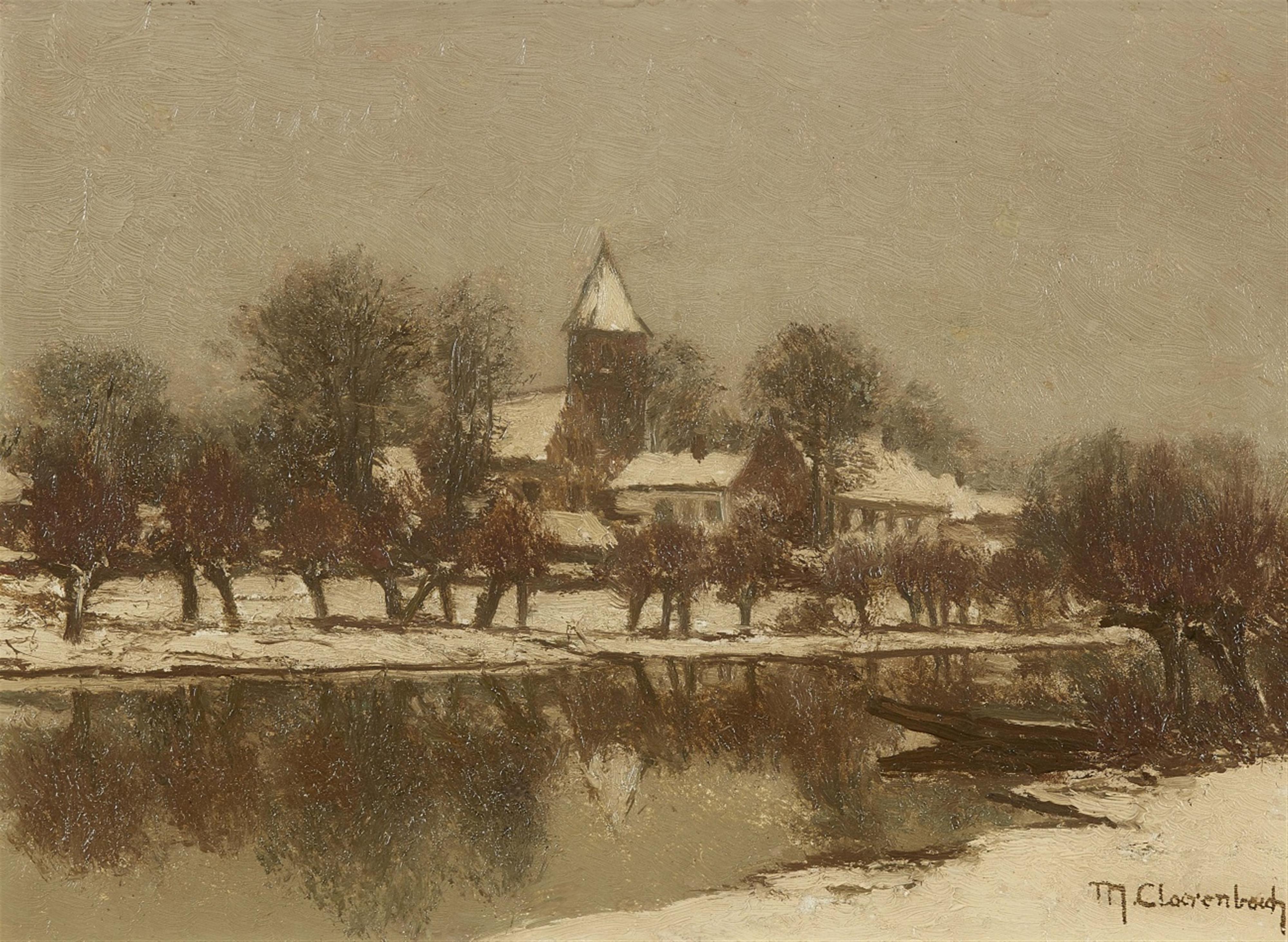 Max Clarenbach - Winter in Wittlaer - image-1