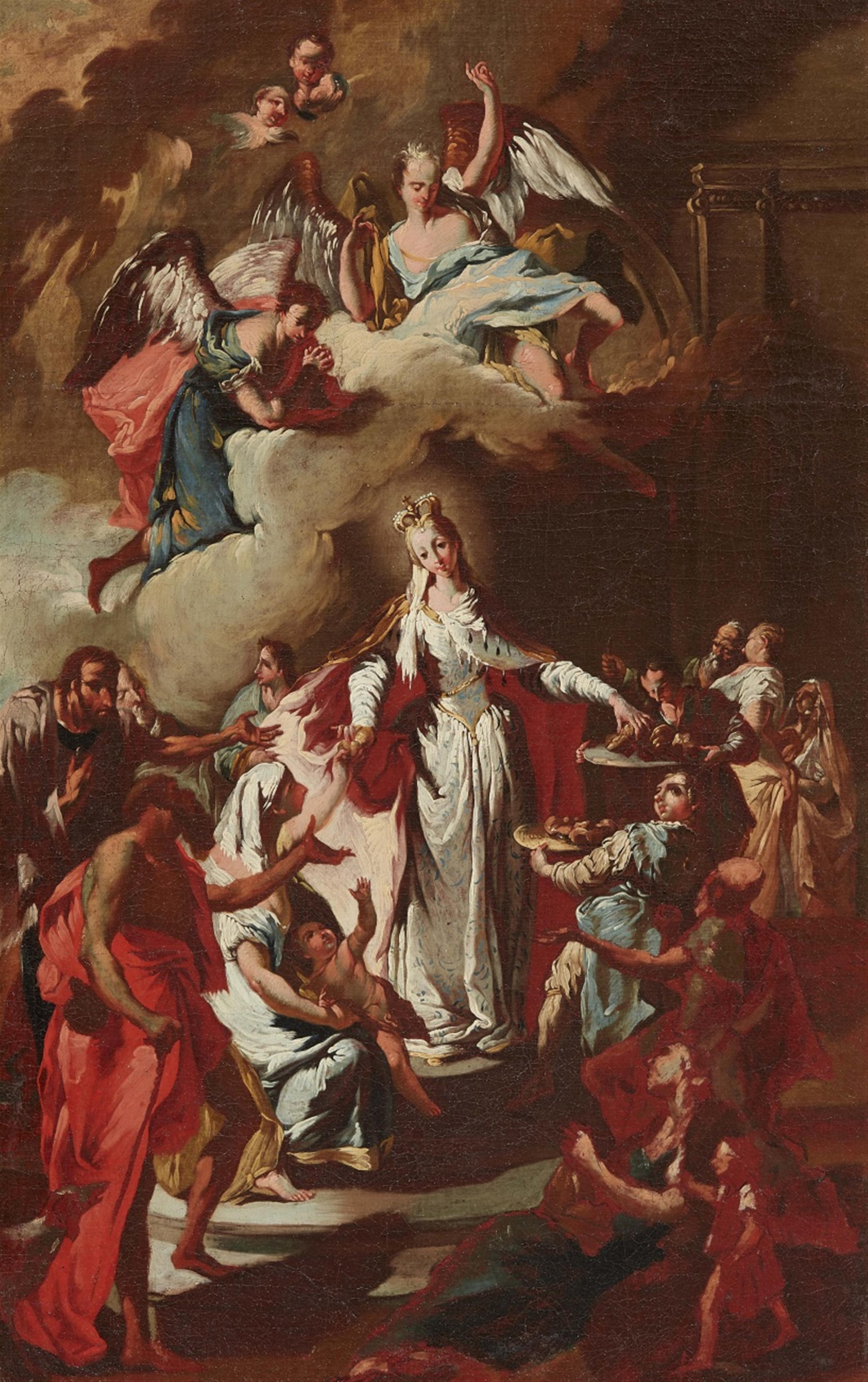 Anton Kern, attributed to - Saint Elizabeth of Thuringia Giving Alms - image-1