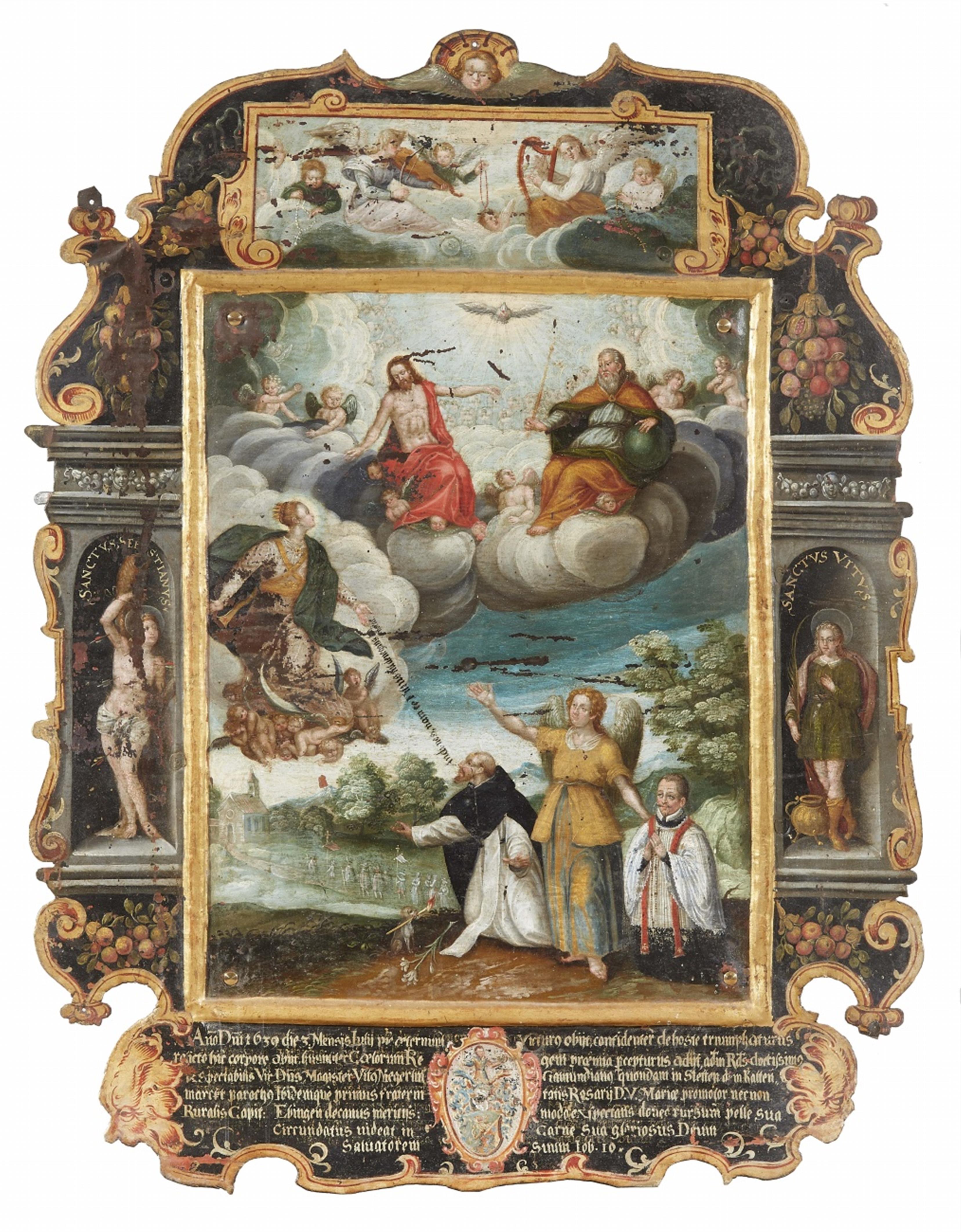 Swabian School circa 1639 - Epitaph for Vitus Nieger - image-1