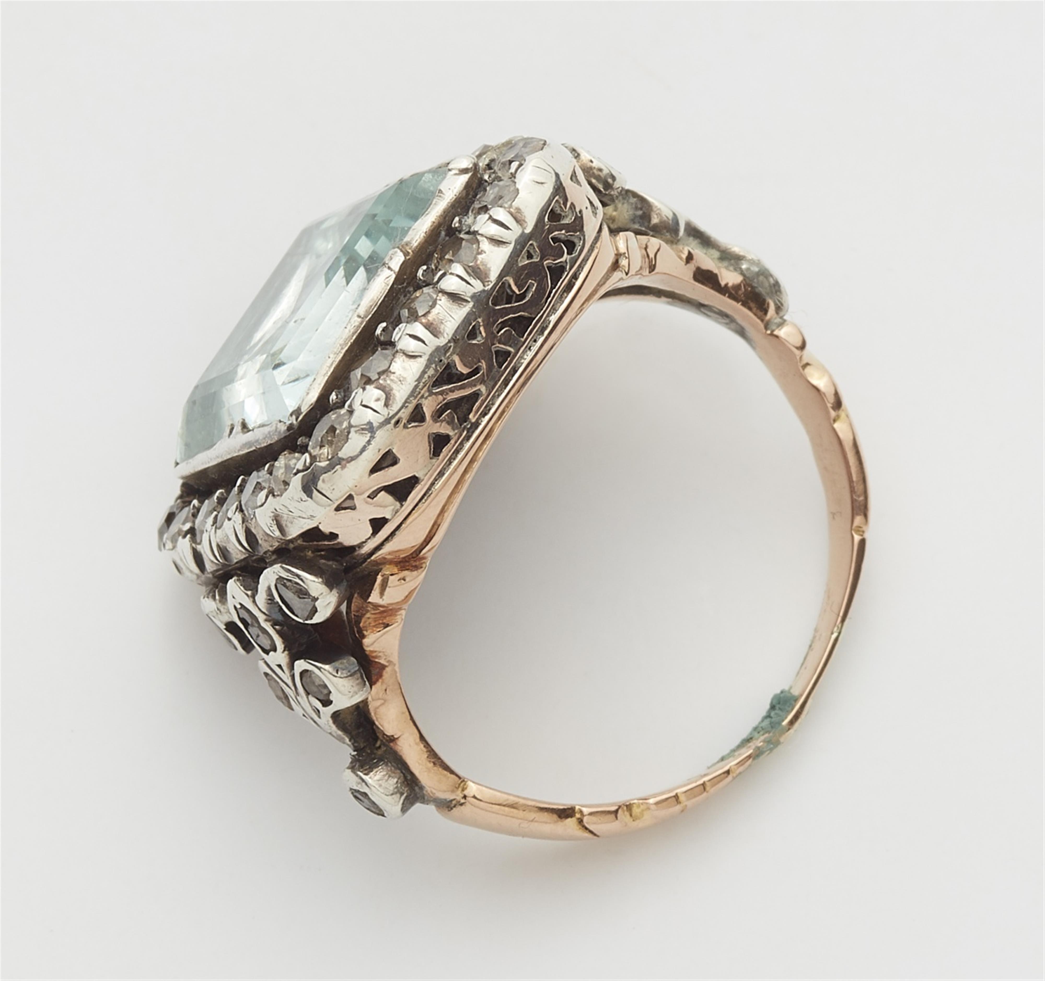 A Victorian aquamarine ring - image-2