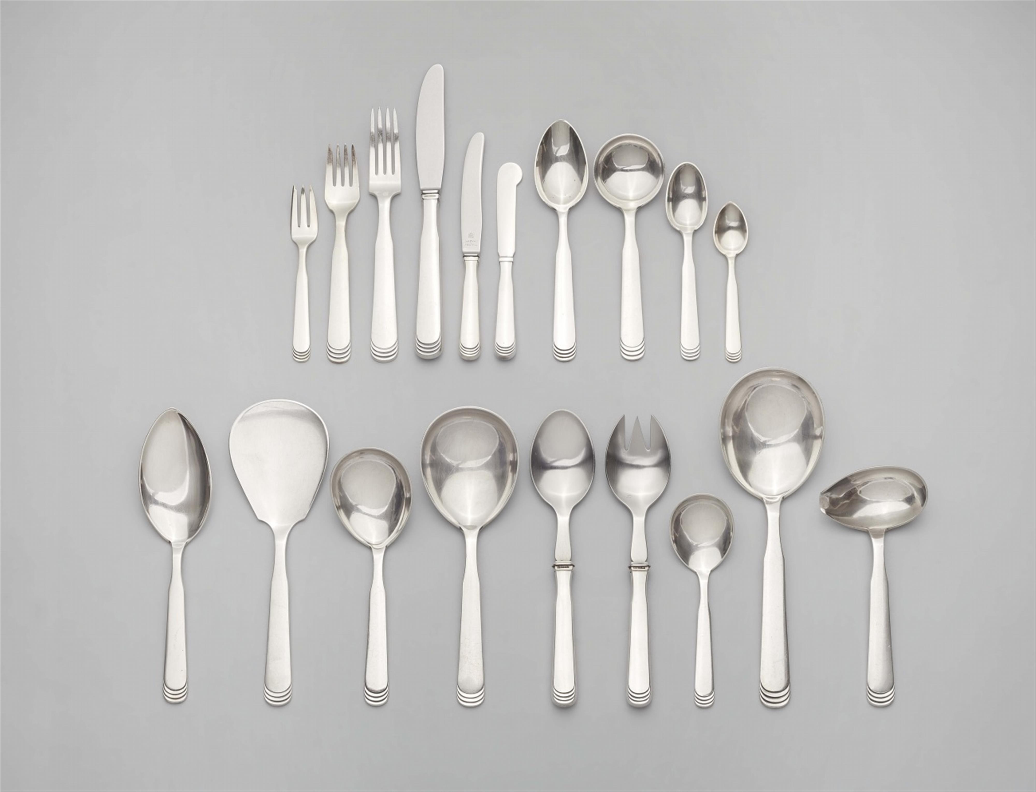 A Copenhagen silver cutlery set, no. 15 - image-1