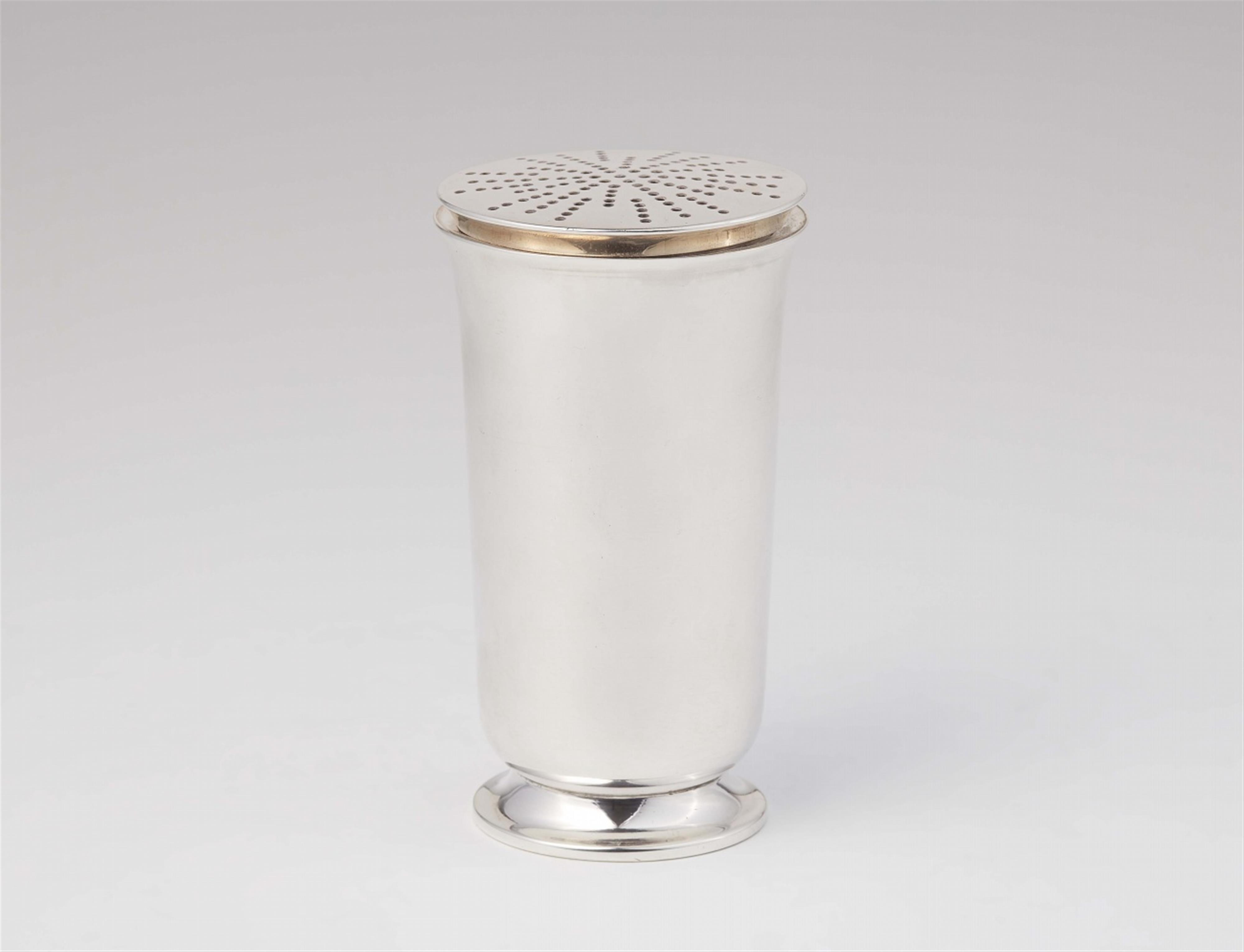 A Danish Art Deco silver sugar caster - image-1