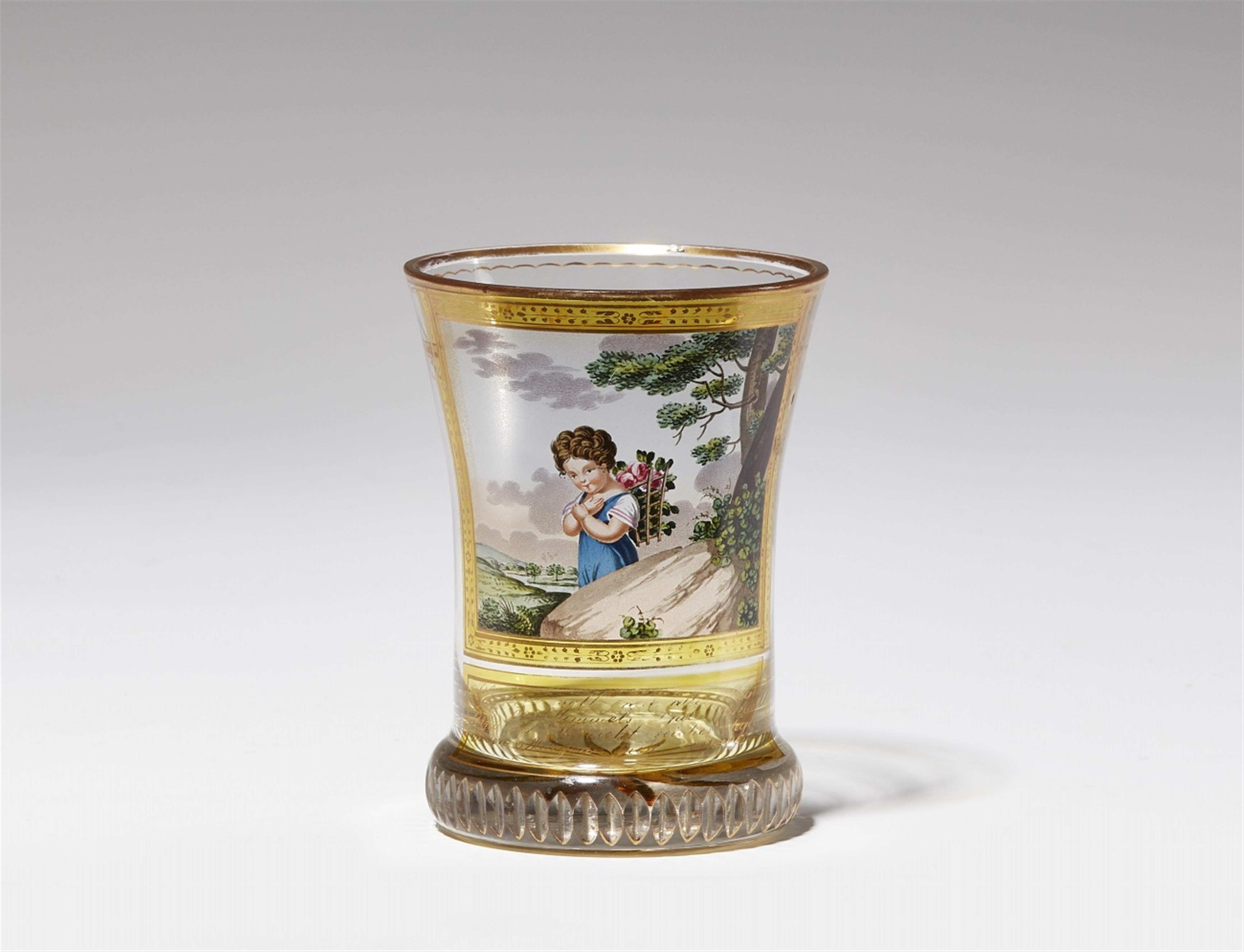 A Vienna glass "ranftbecher" beaker - image-1