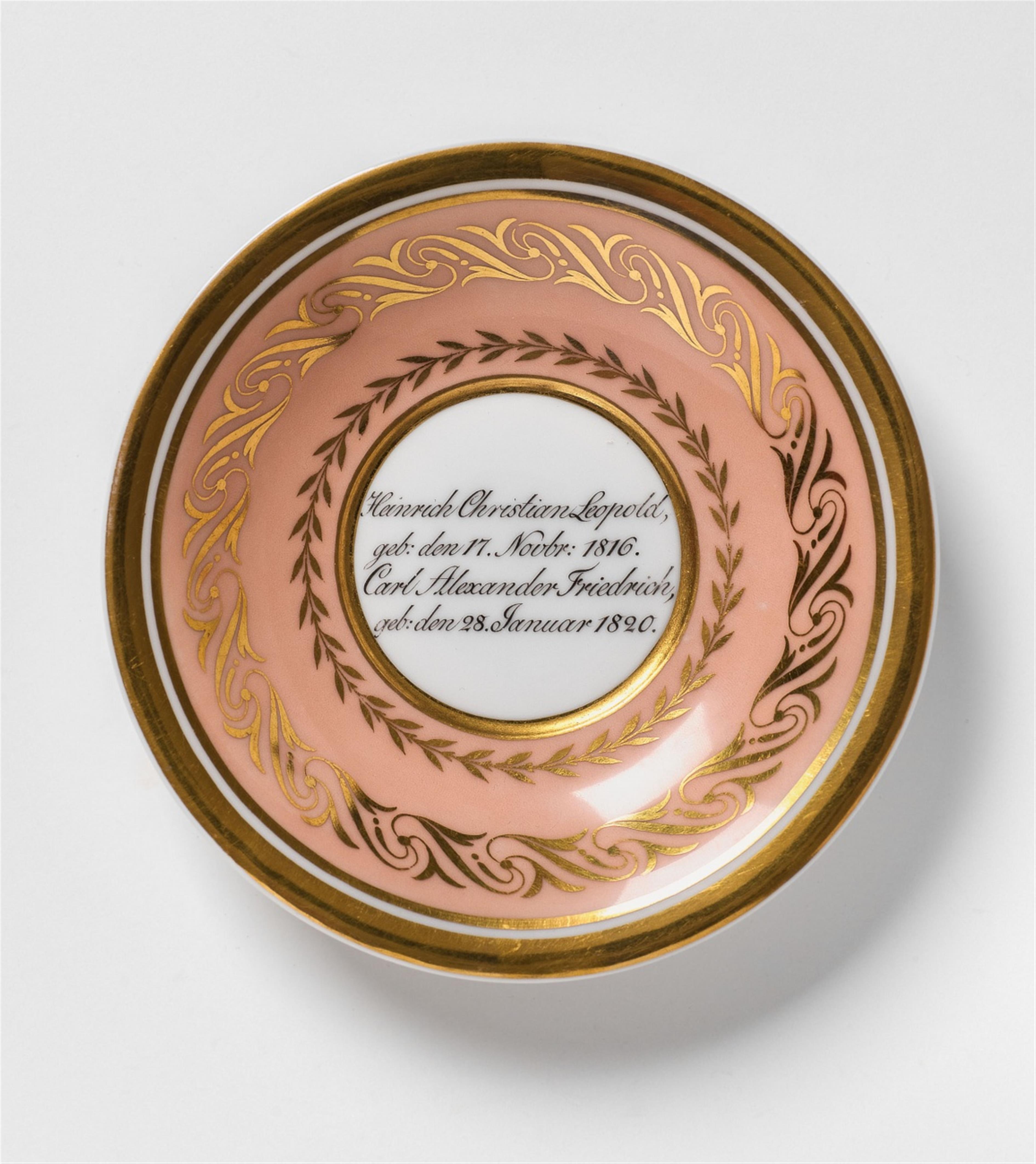 A Berlin KPM porcelain dejeuner made for Anne Hoffmann of Krotoszyn - image-3