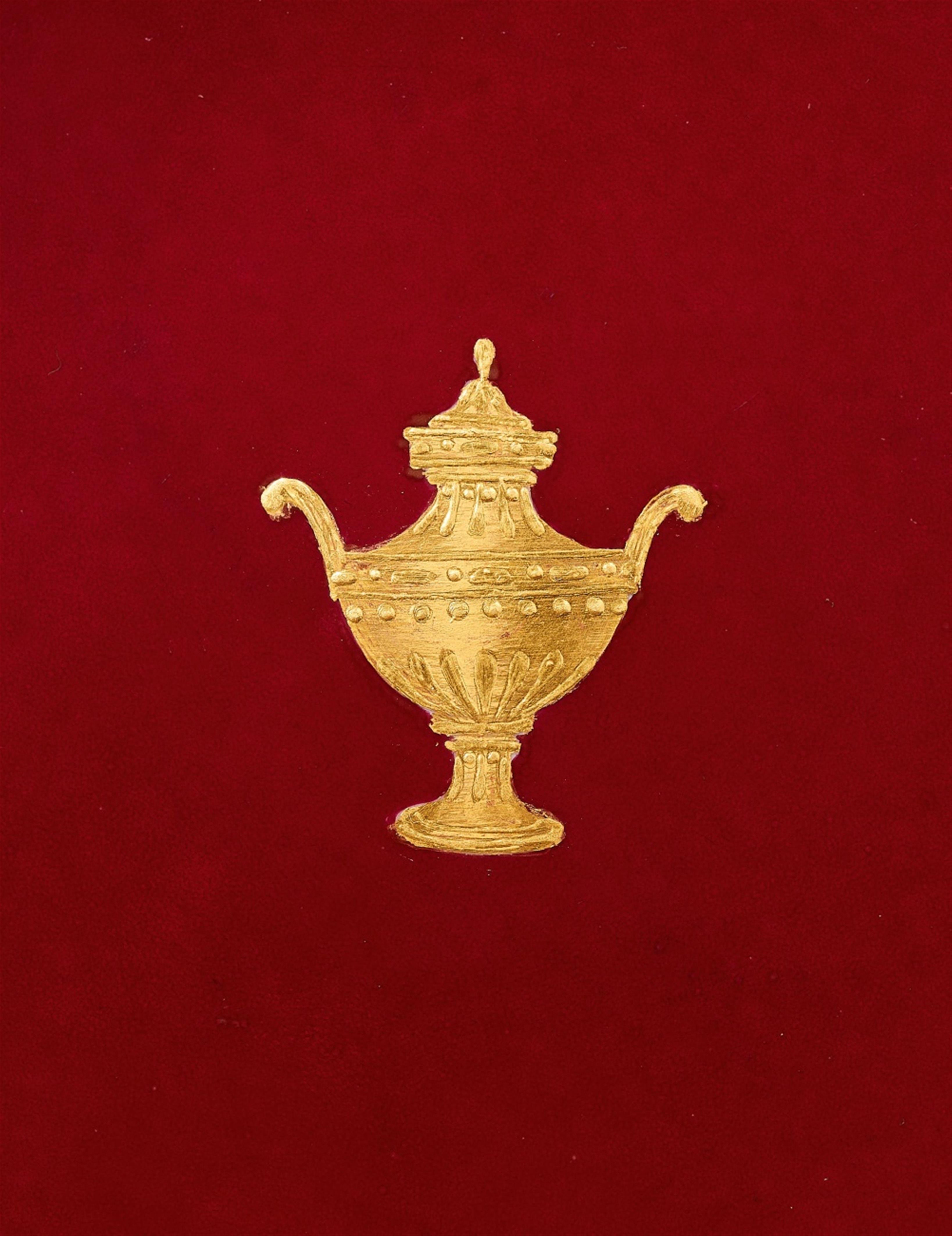 A Vienna porcelain friendship cup with an ouroboros - image-2